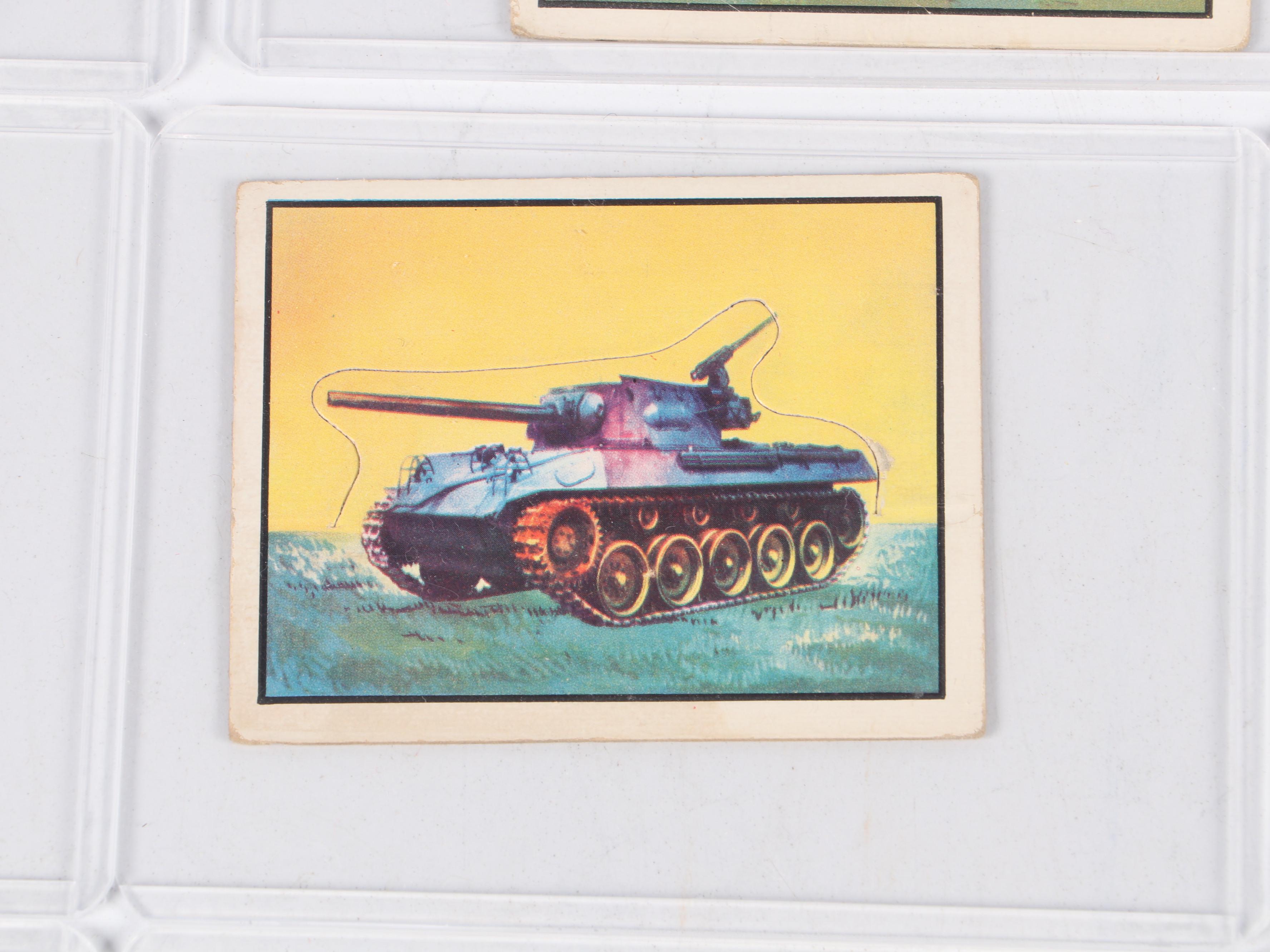 Topps "Freedom's War" Korean War Army Tanks Themed Trading Card Game, 1950s