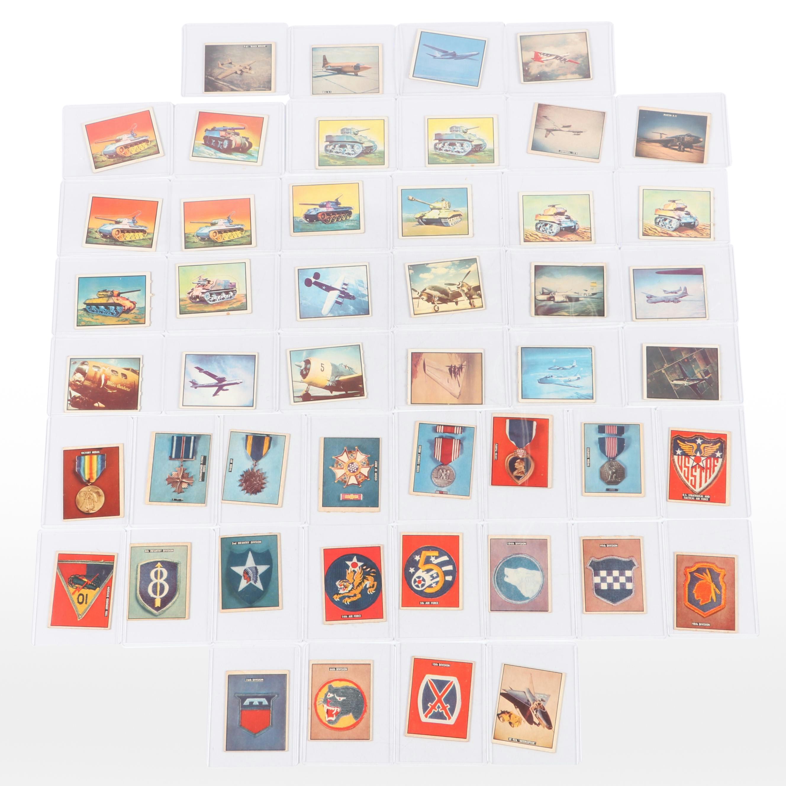 Topps "Freedom's War" Korean War Army Tanks Themed Trading Card Game, 1950s