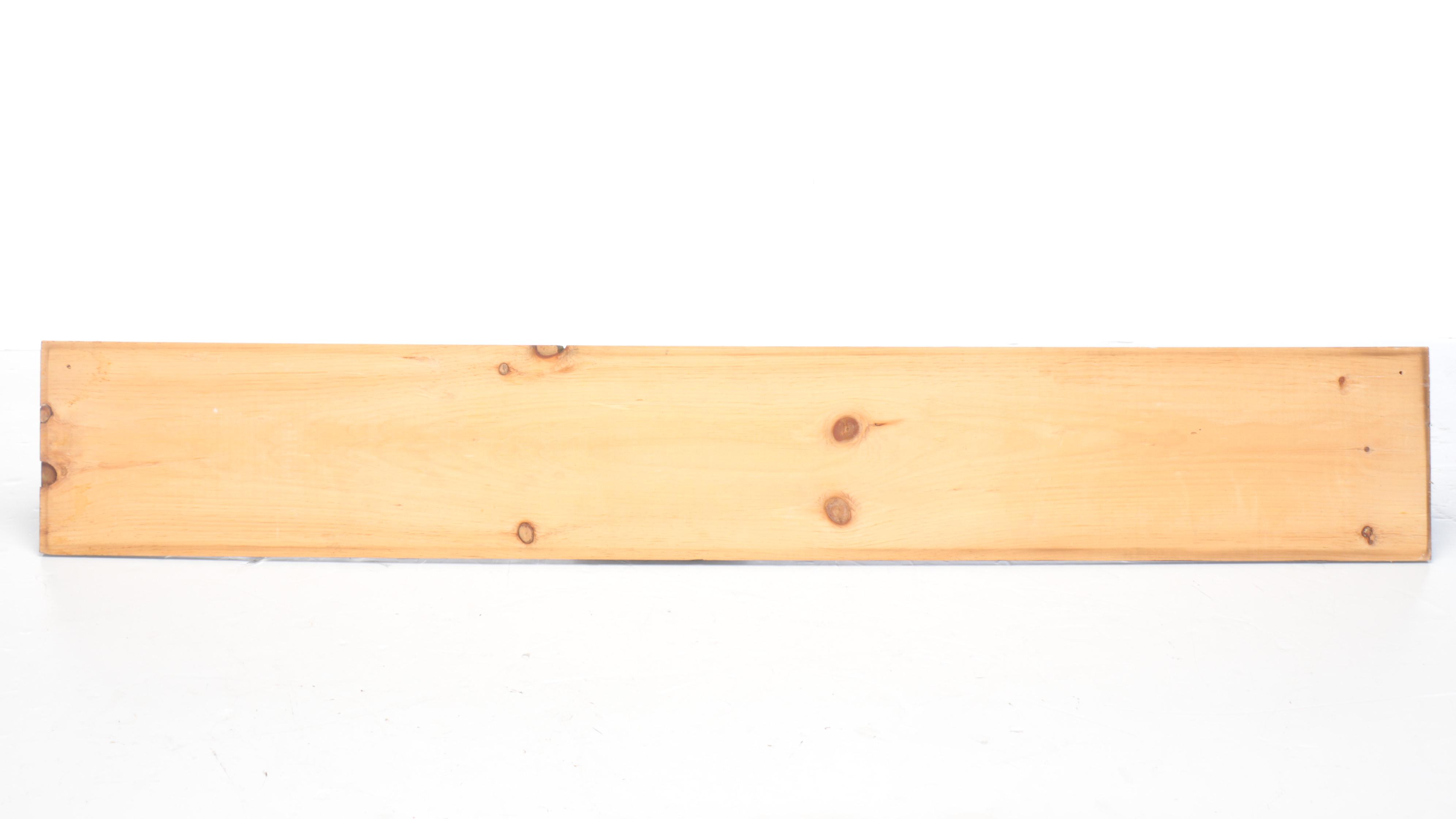 Painted Wood Storage Cubes with Wood Sign