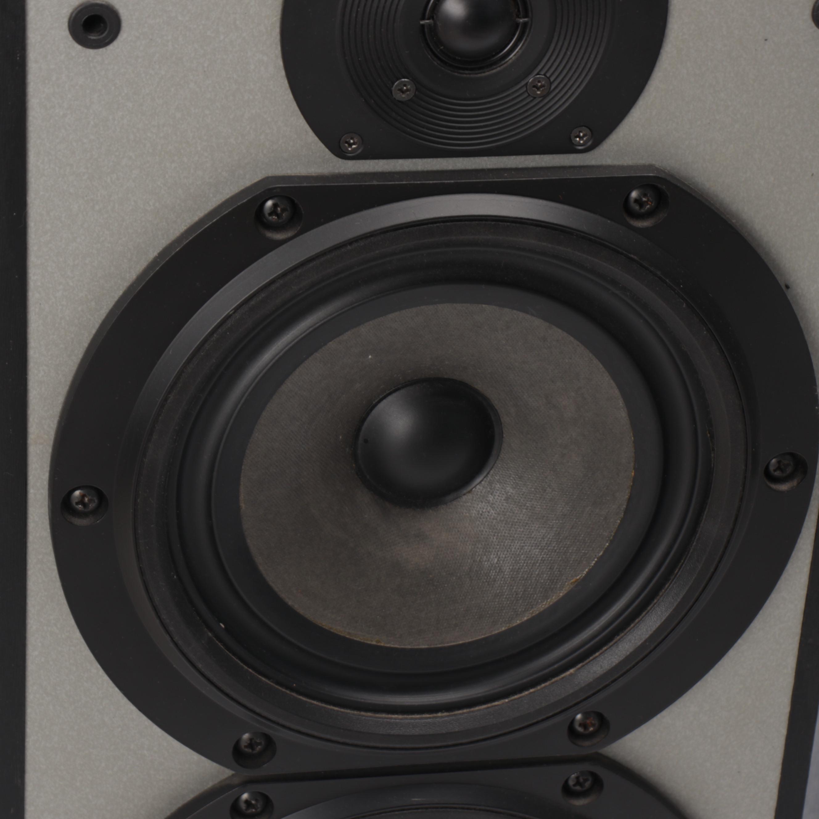 Bowers & Wilkins DM220 Floor Standing Loudspeakers, Late 20th Century