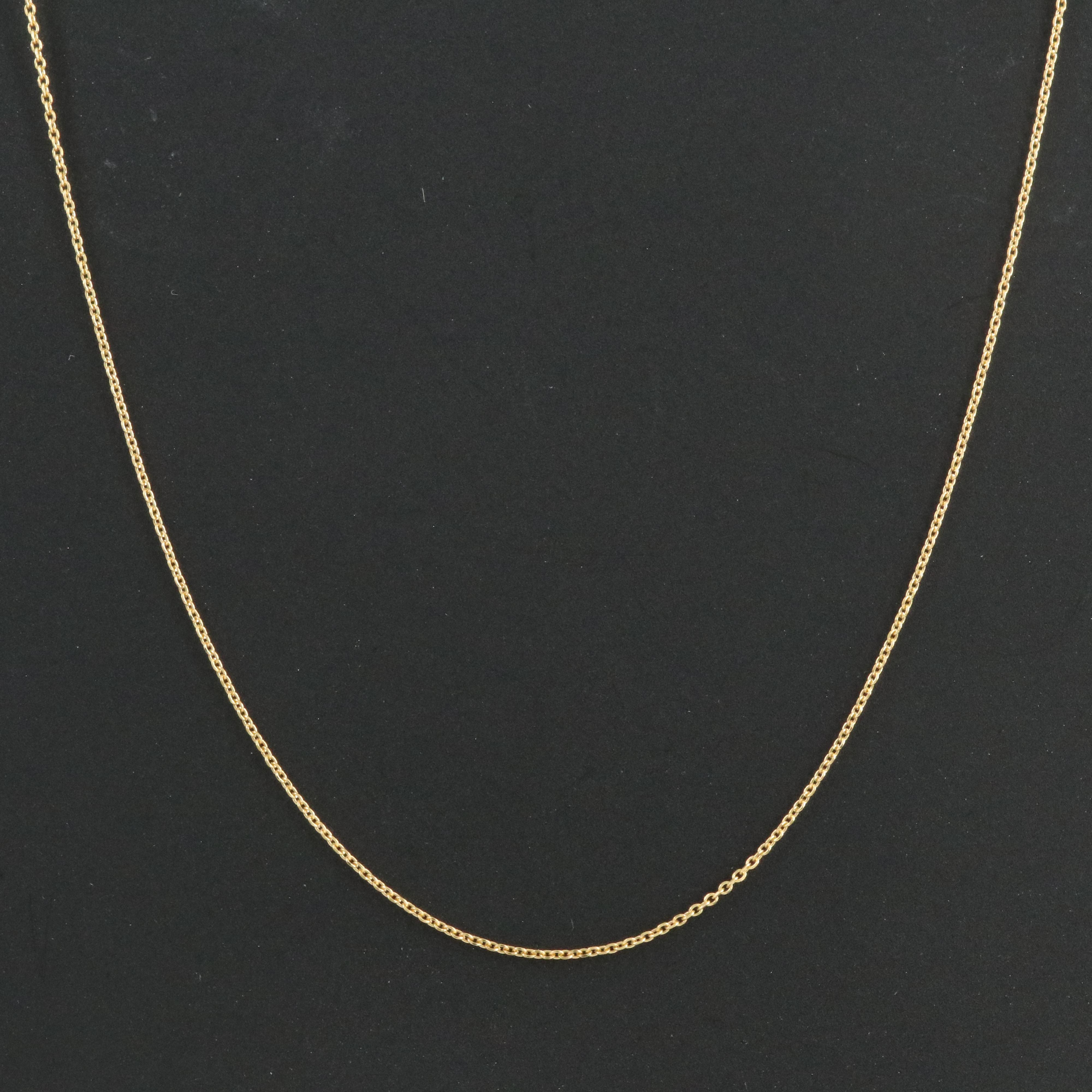 10K Cable Chain Necklace