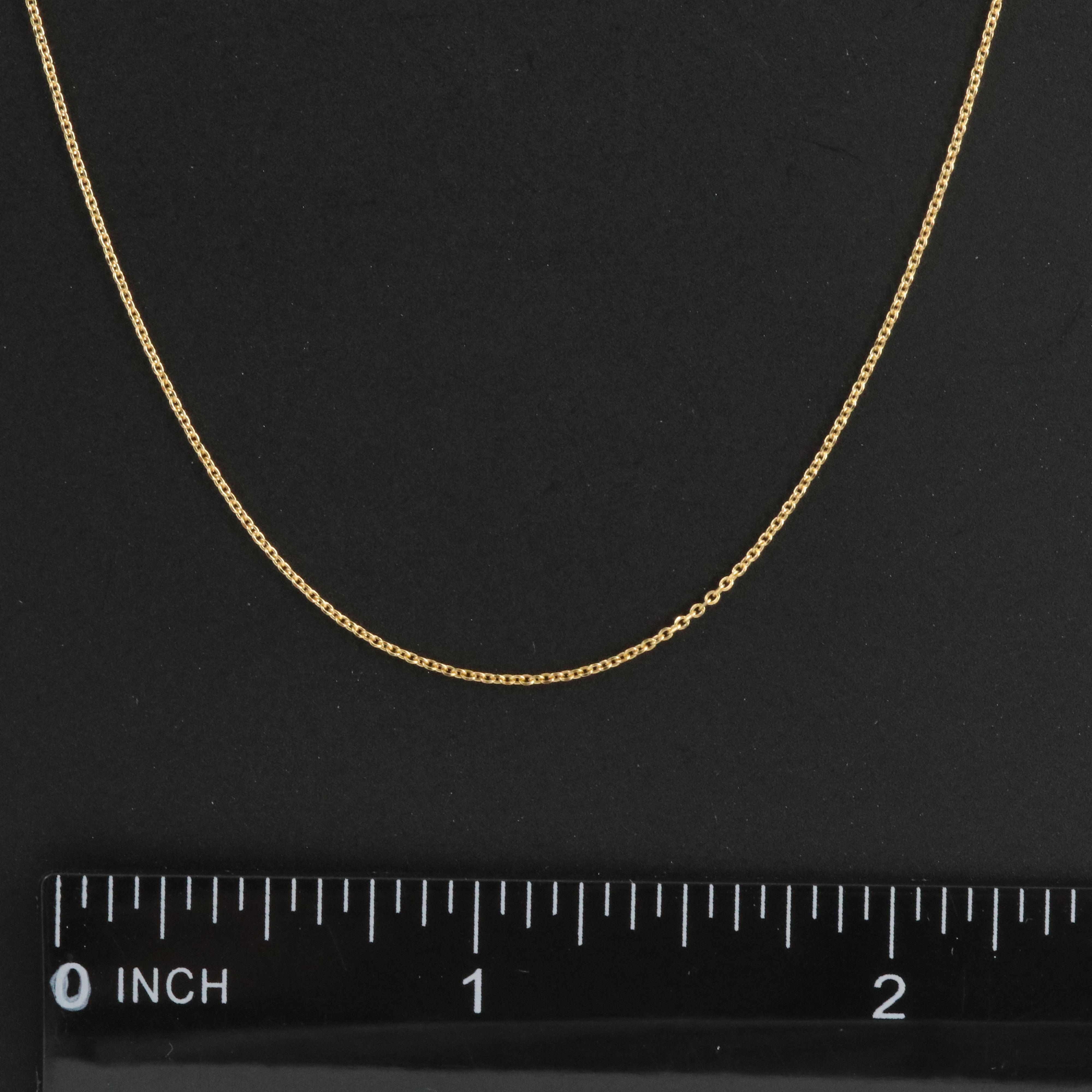 10K Cable Chain Necklace