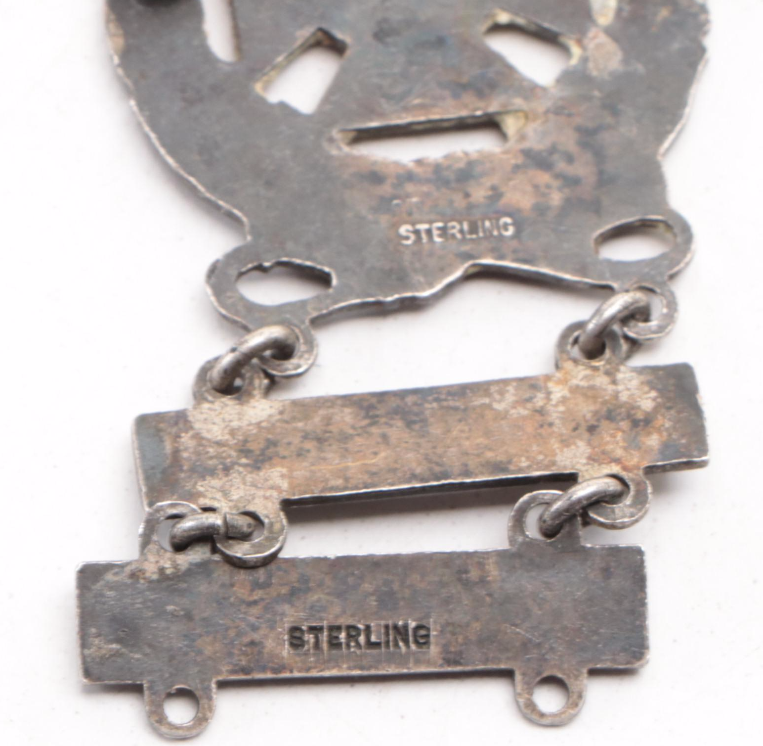 World War II Era Sterling Combat Infantry Badge, Marksman Badge and More