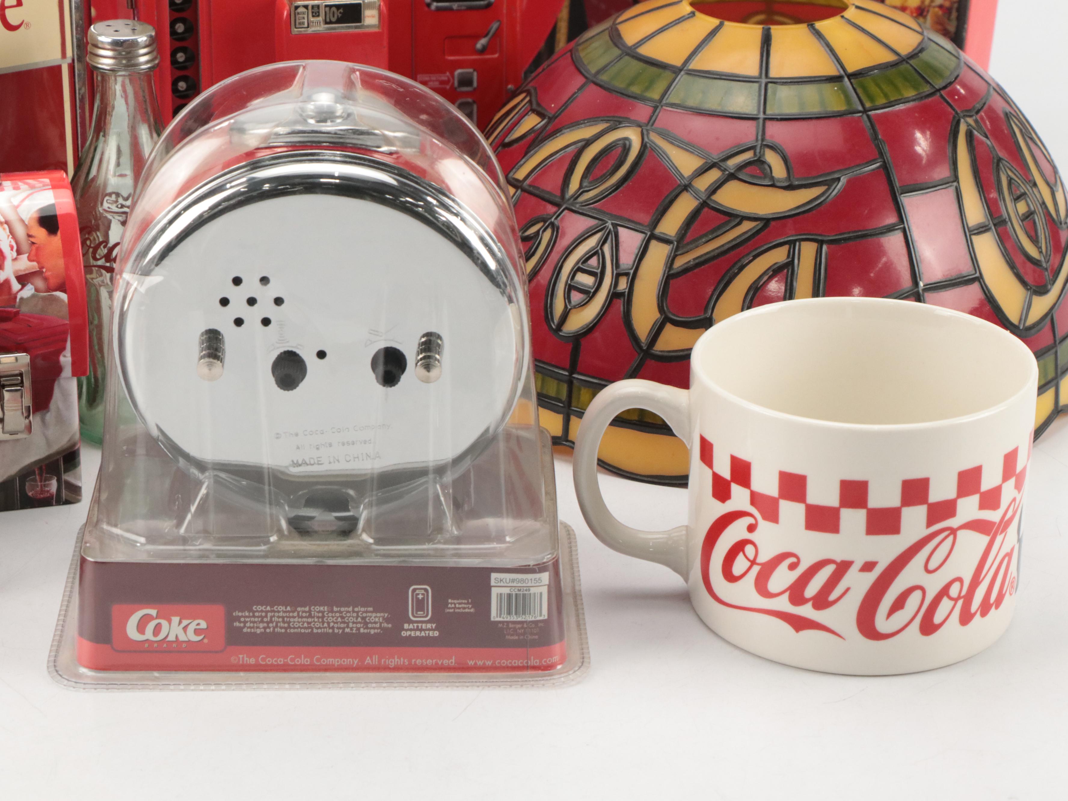 Coca-Cola Advertising Tin Boxes, Shirt, Puzzle and More