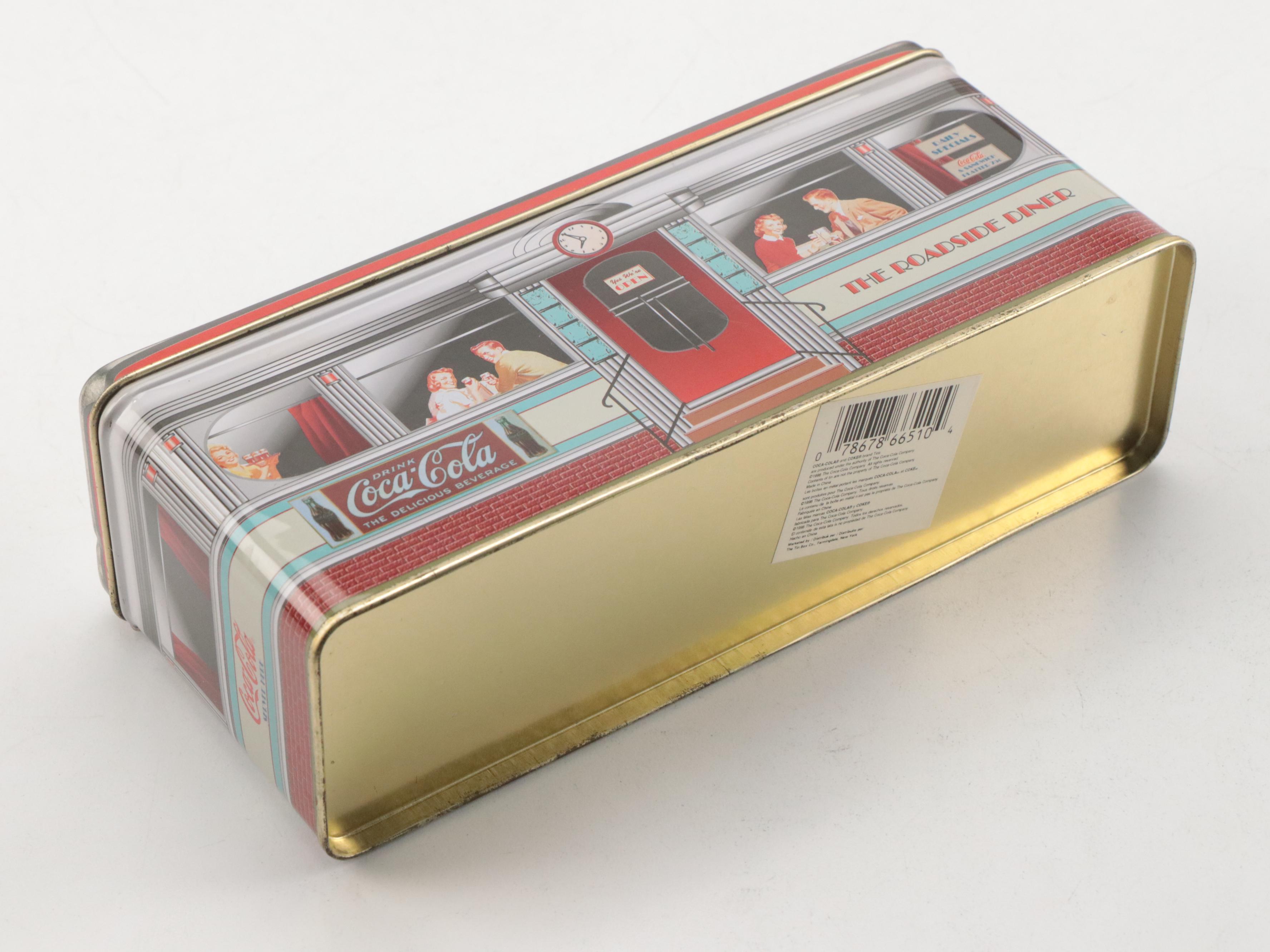 Coca-Cola Advertising Tin Boxes, Shirt, Puzzle and More