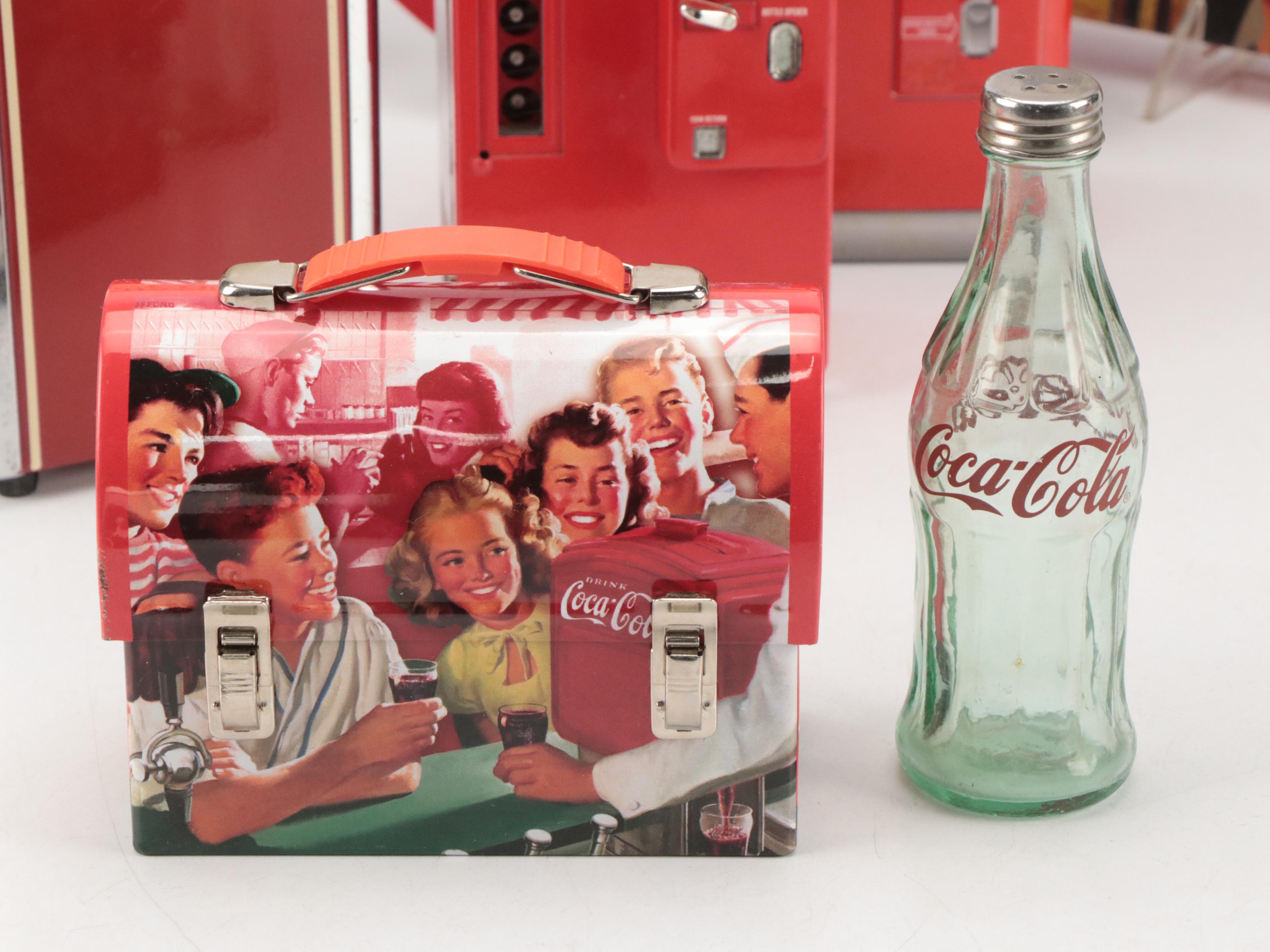 Coca-Cola Advertising Tin Boxes, Shirt, Puzzle and More