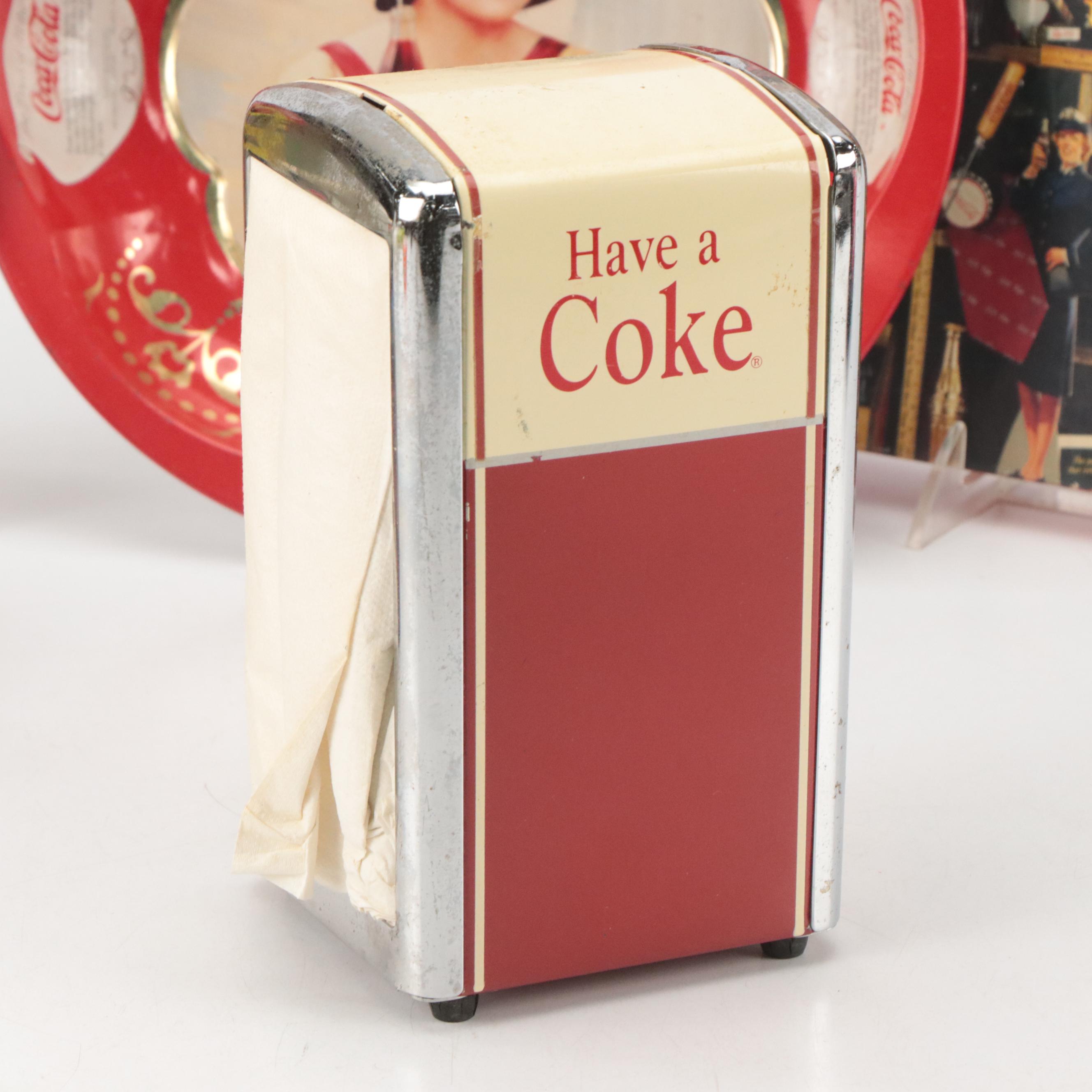 Coca-Cola Advertising Tin Boxes, Shirt, Puzzle and More