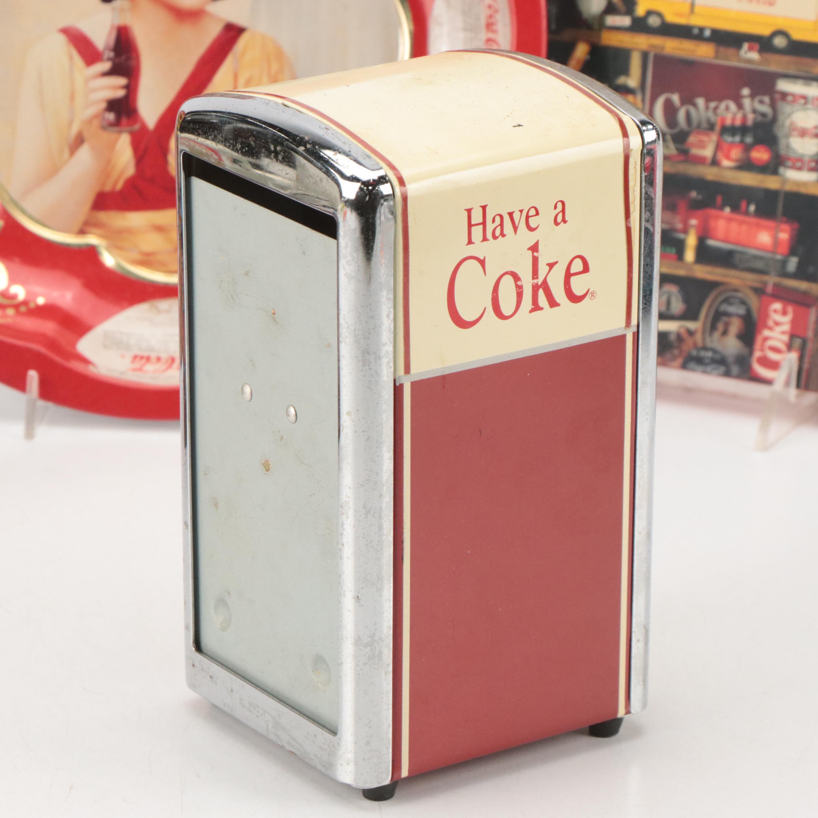 Coca-Cola Advertising Tin Boxes, Shirt, Puzzle and More