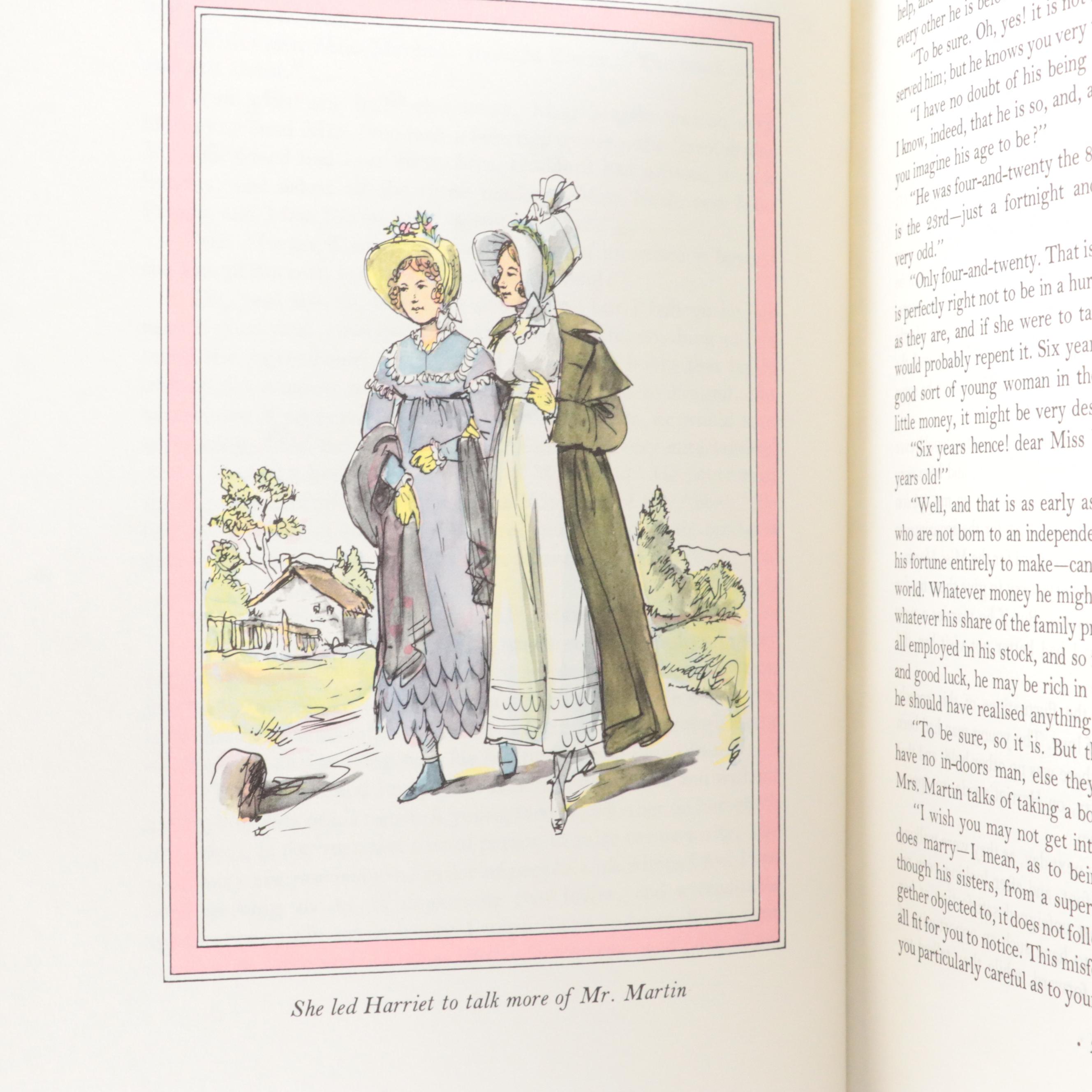 Fritz Kredel Illustrated "Emma" by Jane Austen and More Literary Classics