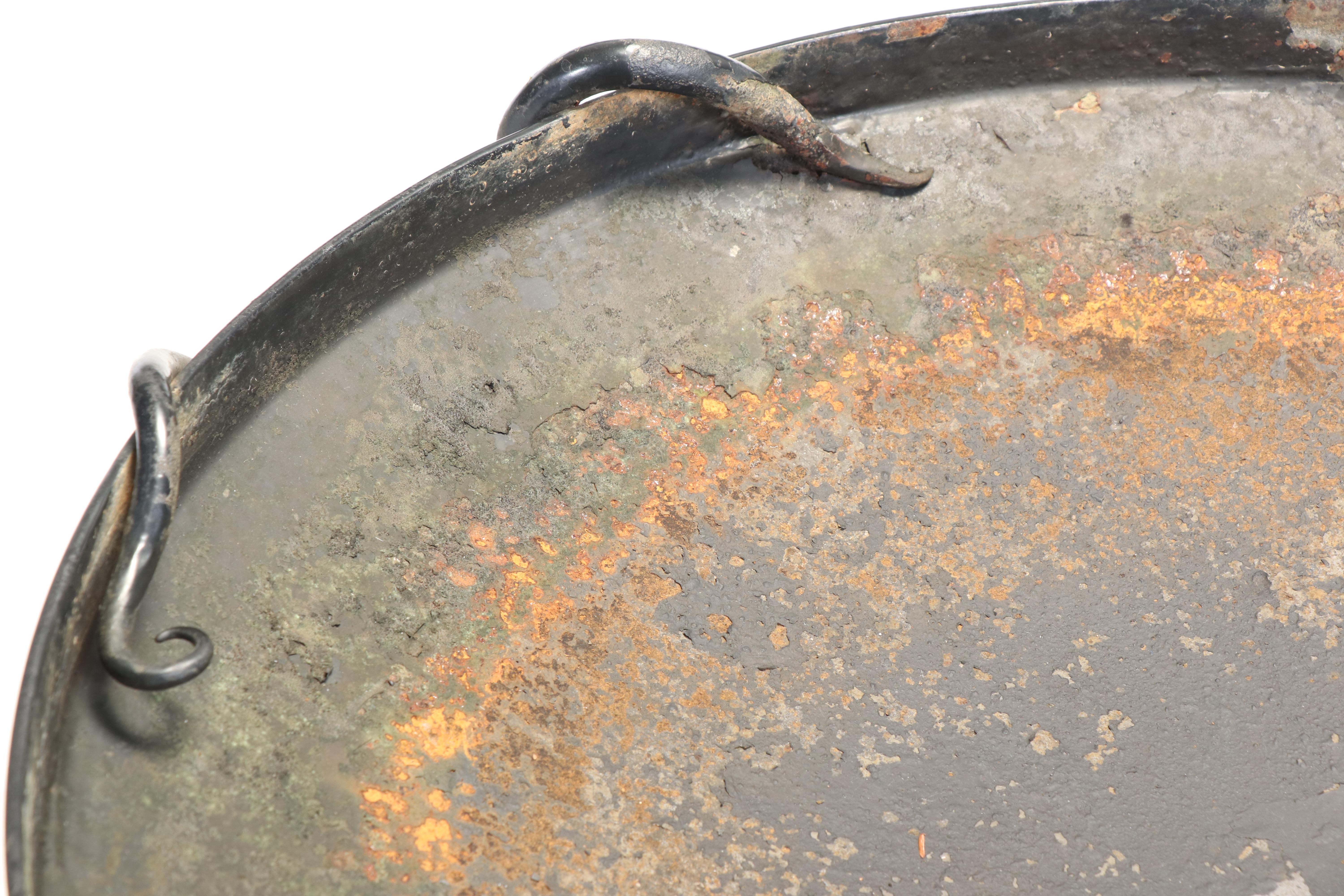 Wrought Iron Twisted Vine Bird Bath