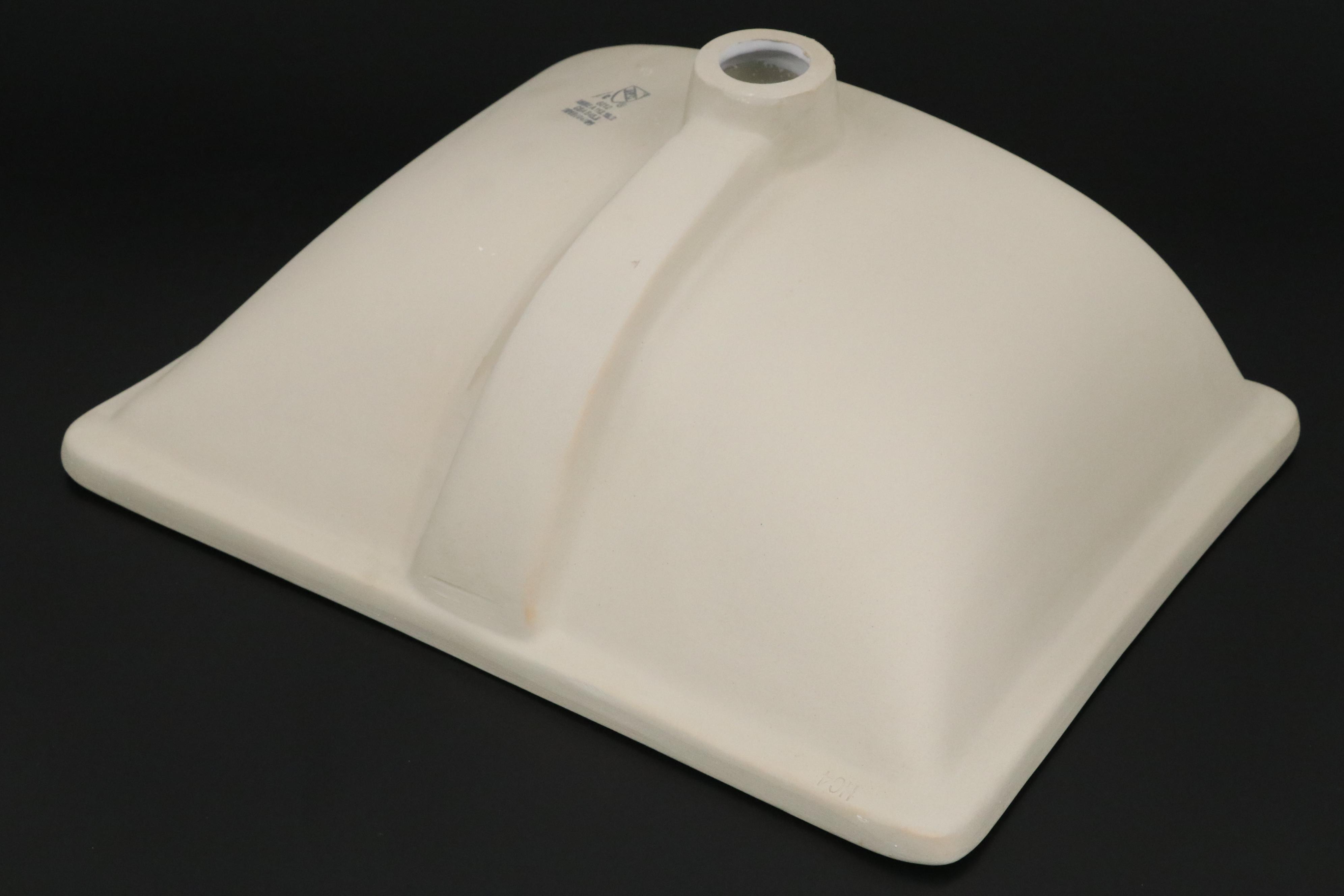 18" Rectangular Porcelain Undermount Sink