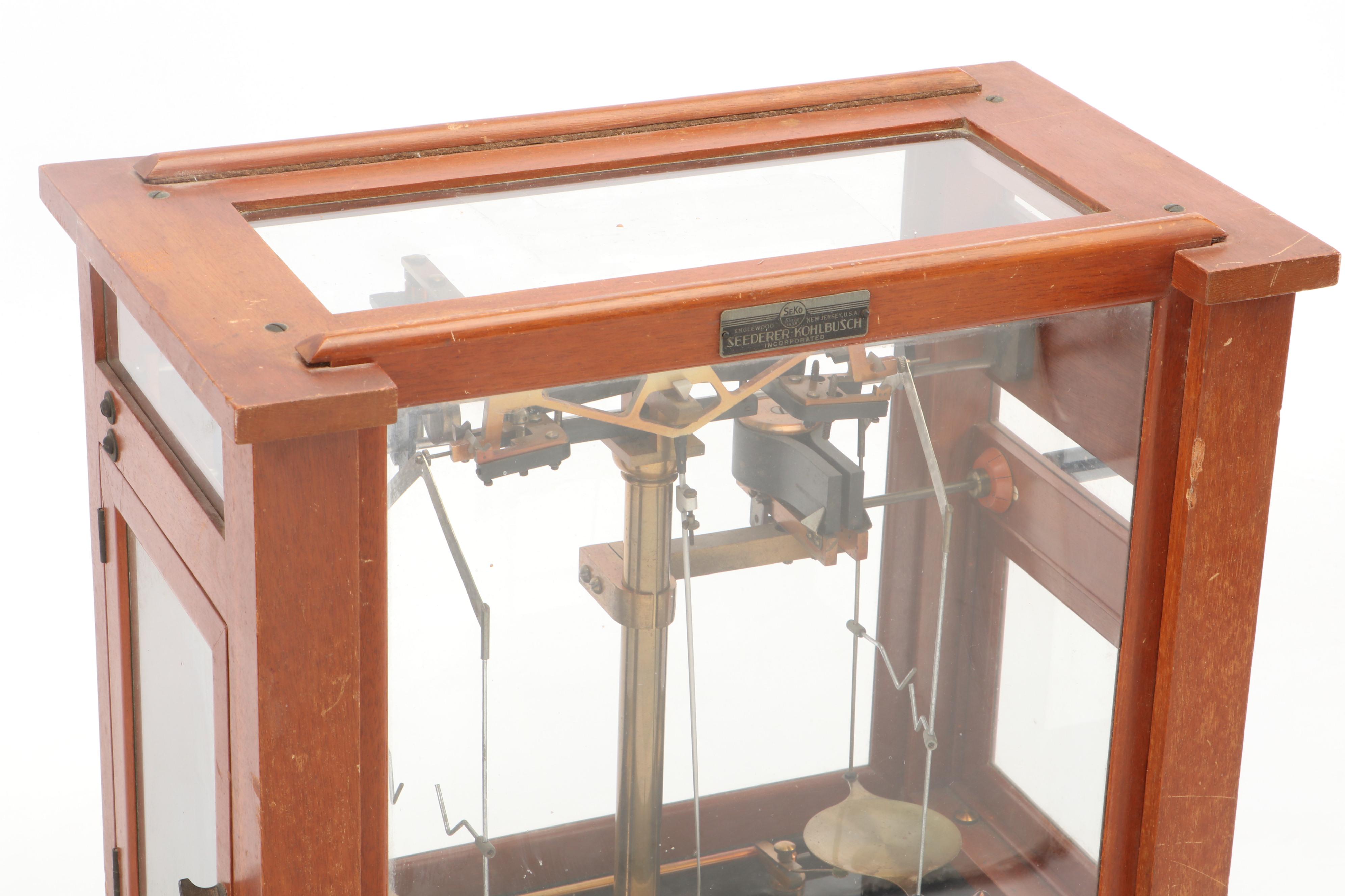 Seederer-Kohlbusch Scientific Balance Scale, Early to Mid-20th Century