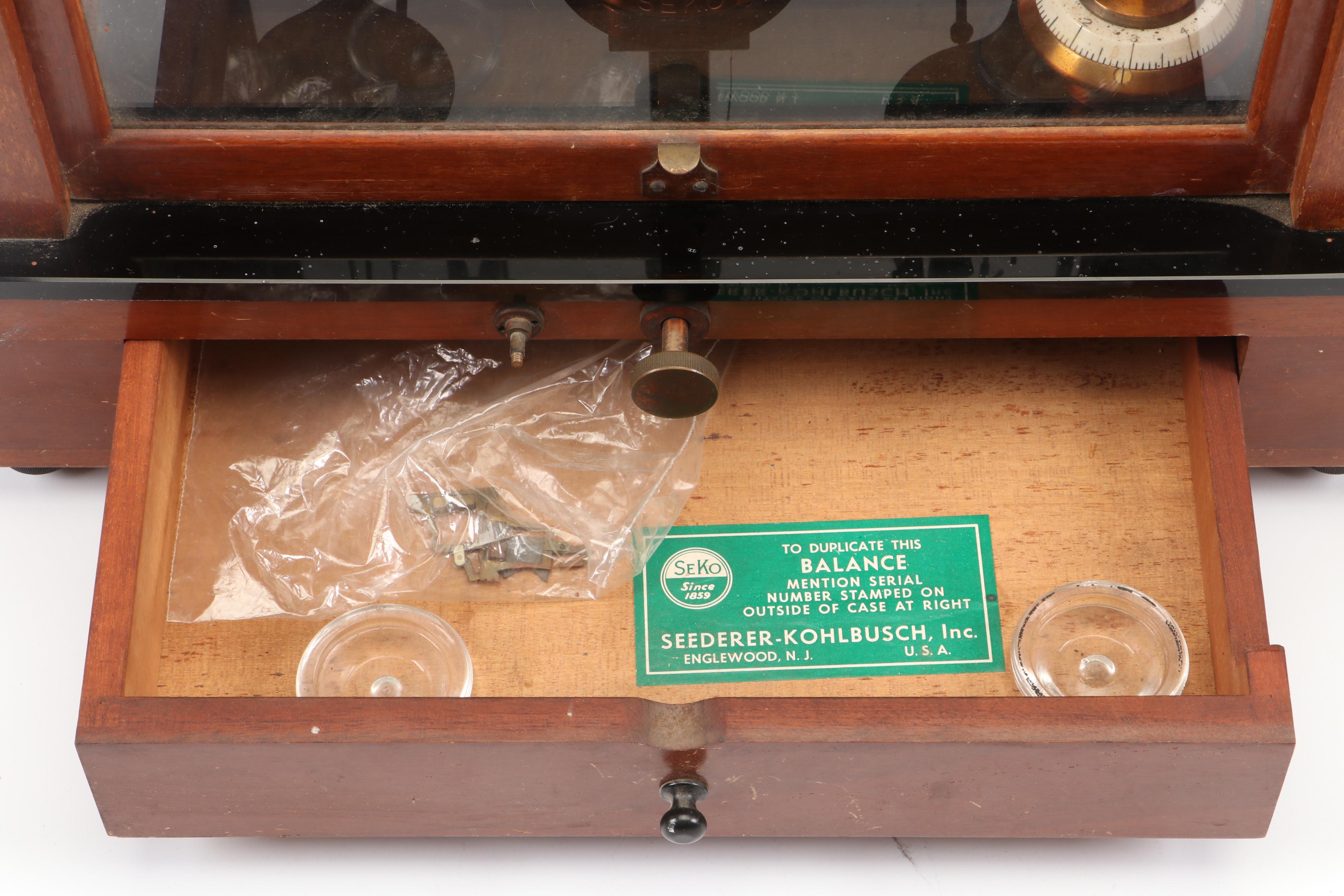 Seederer-Kohlbusch Scientific Balance Scale, Early to Mid-20th Century