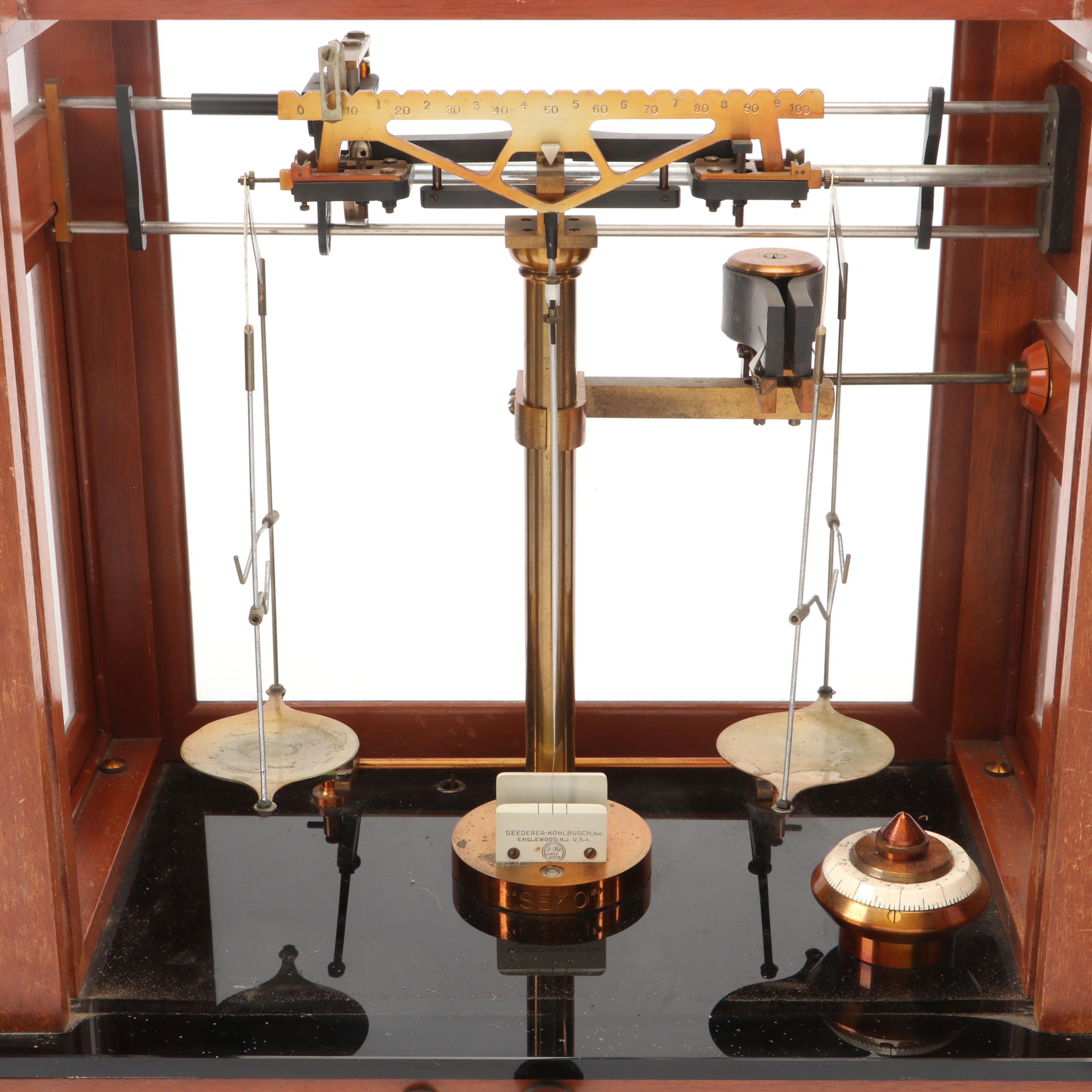 Seederer-Kohlbusch Scientific Balance Scale, Early to Mid-20th Century