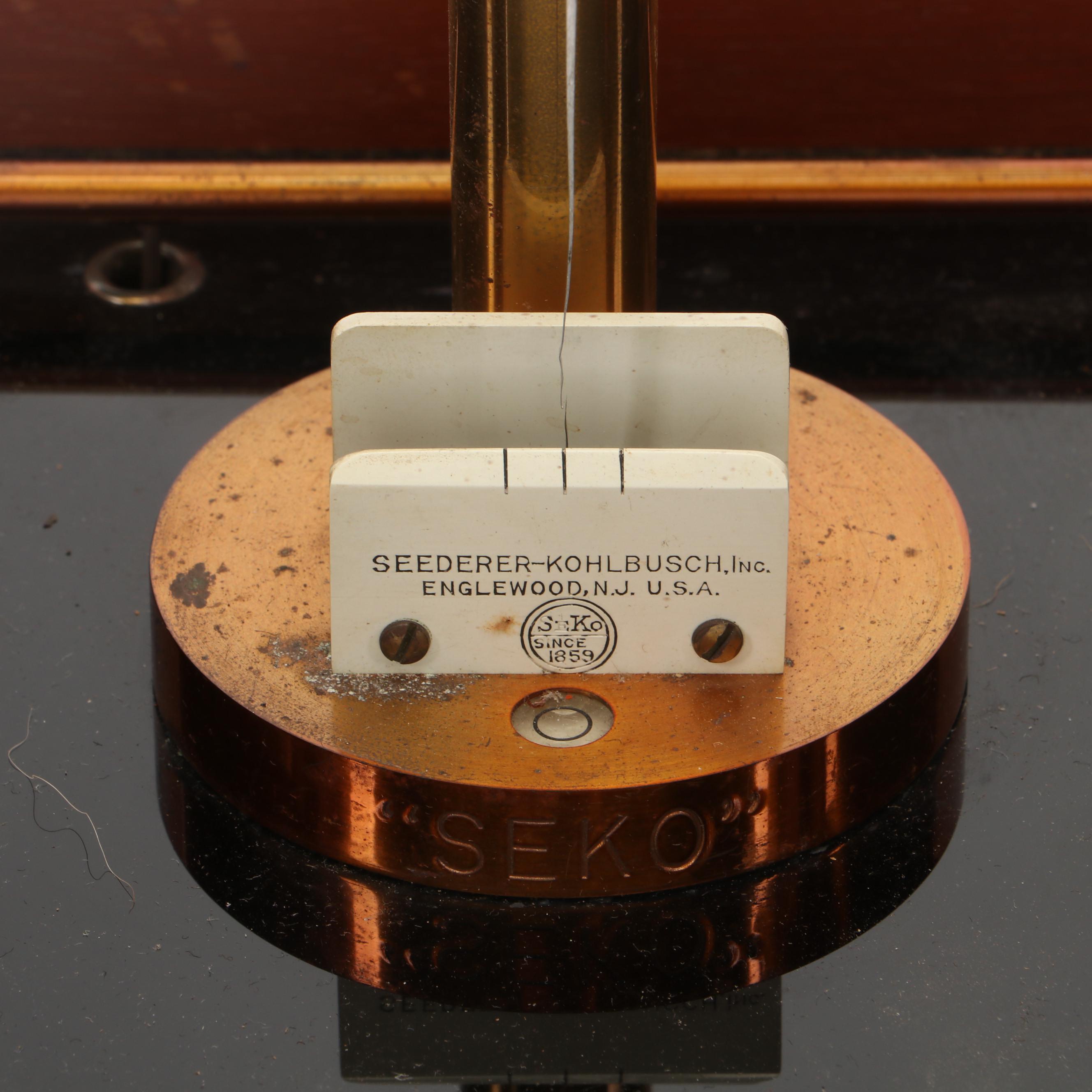 Seederer-Kohlbusch Scientific Balance Scale, Early to Mid-20th Century