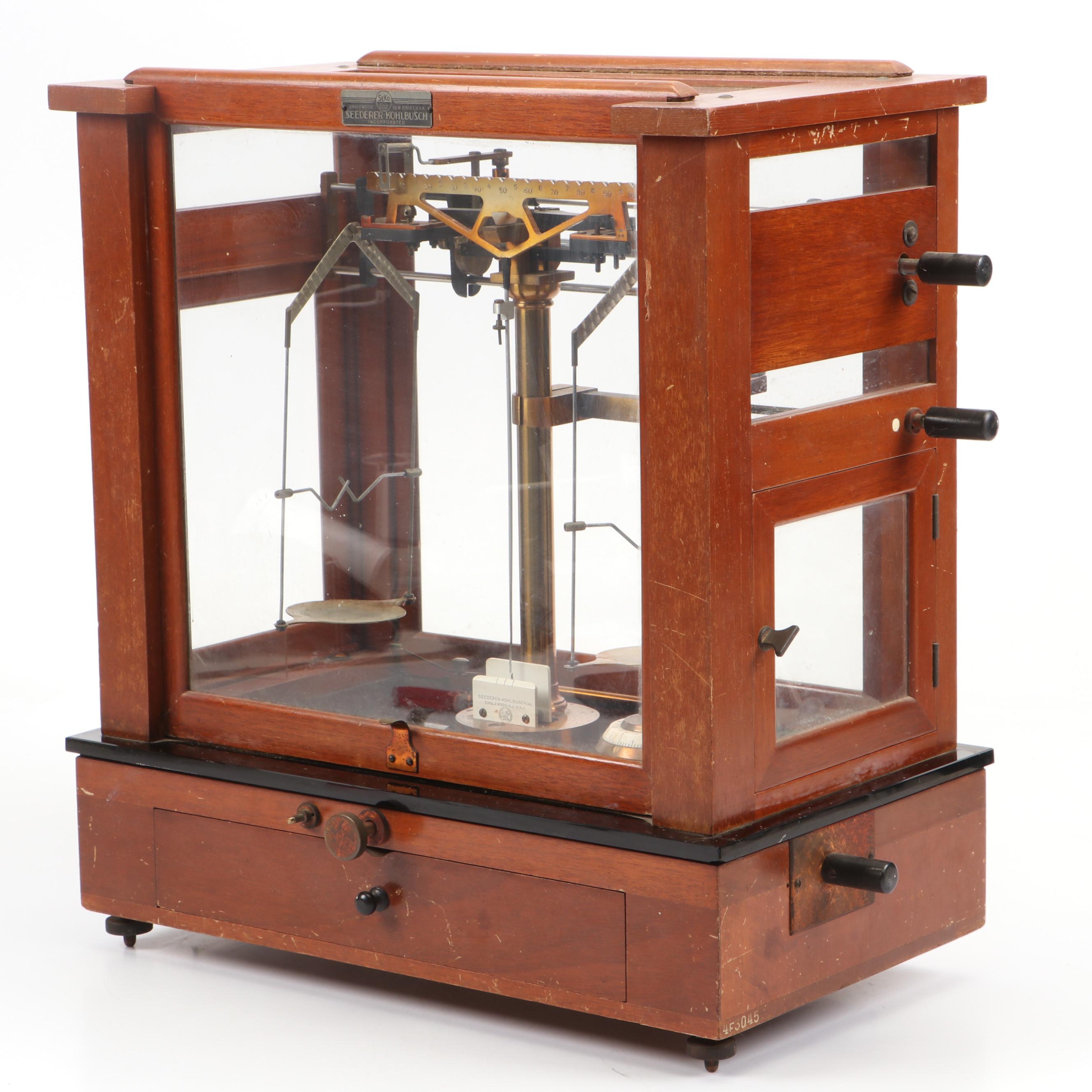 Seederer-Kohlbusch Scientific Balance Scale, Early to Mid-20th Century