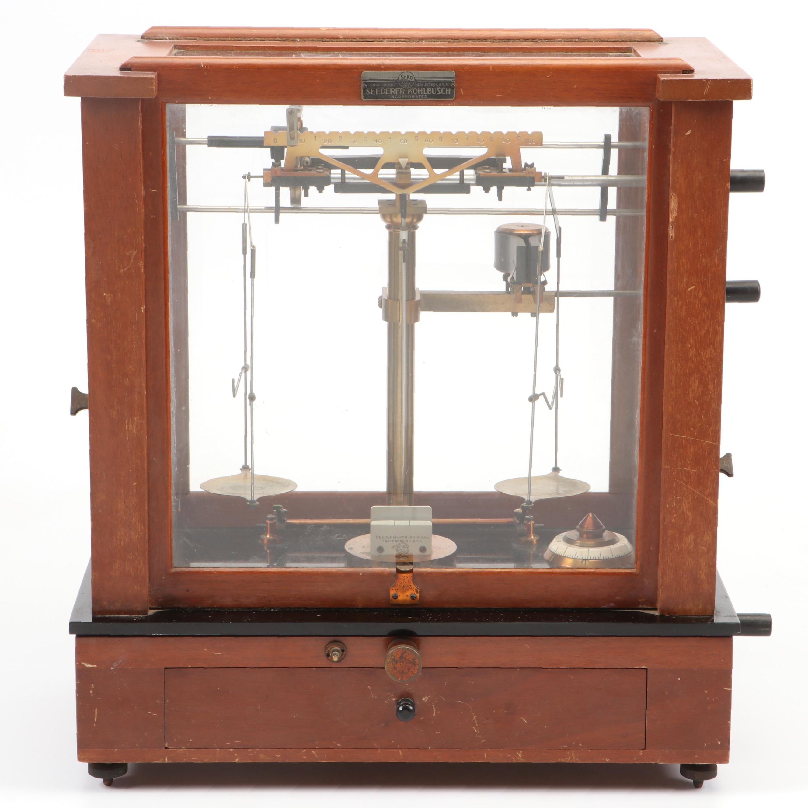 Seederer-Kohlbusch Scientific Balance Scale, Early to Mid-20th Century