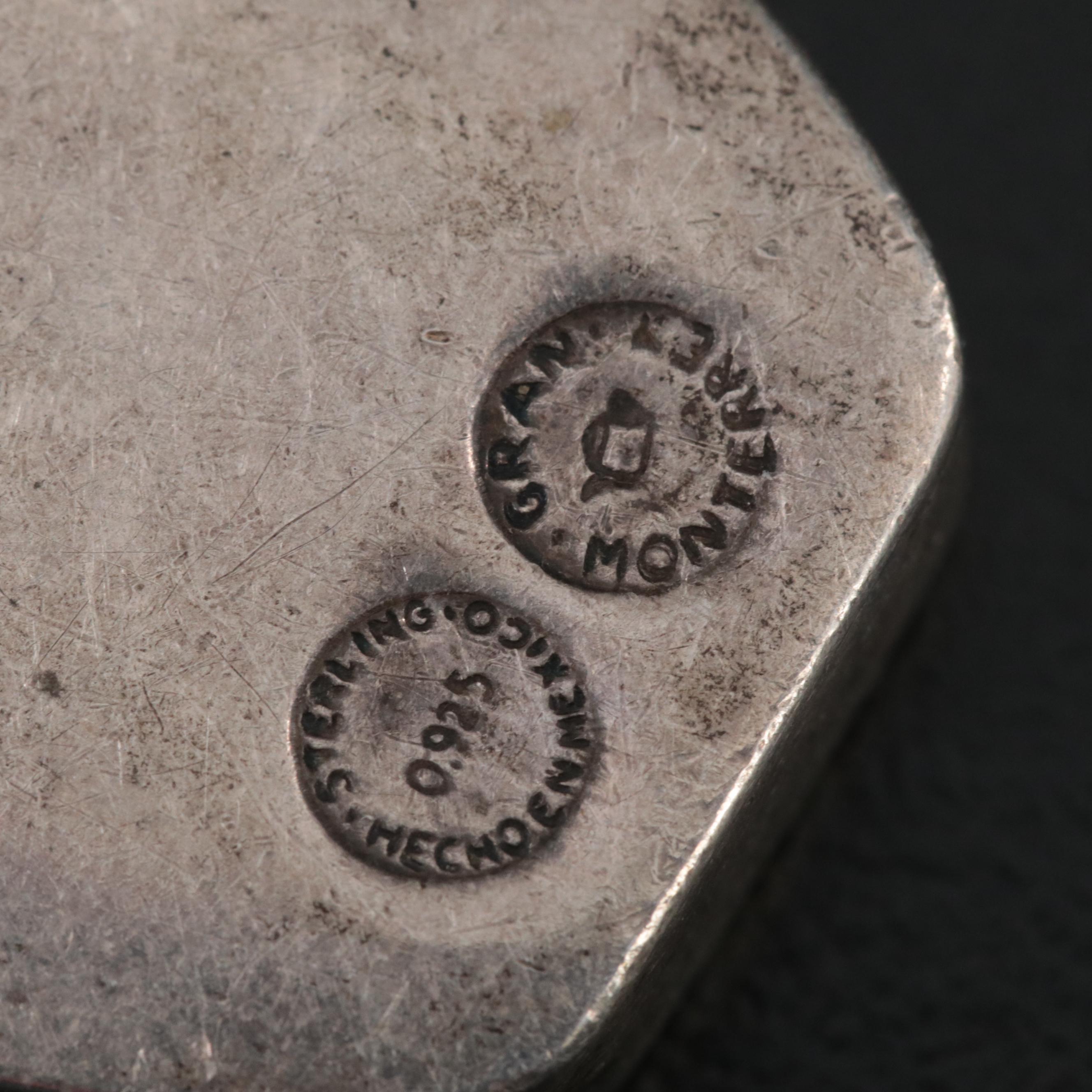 Collection of Antique Silver Jewelry Including Love Tokens and Austro-Hungarian