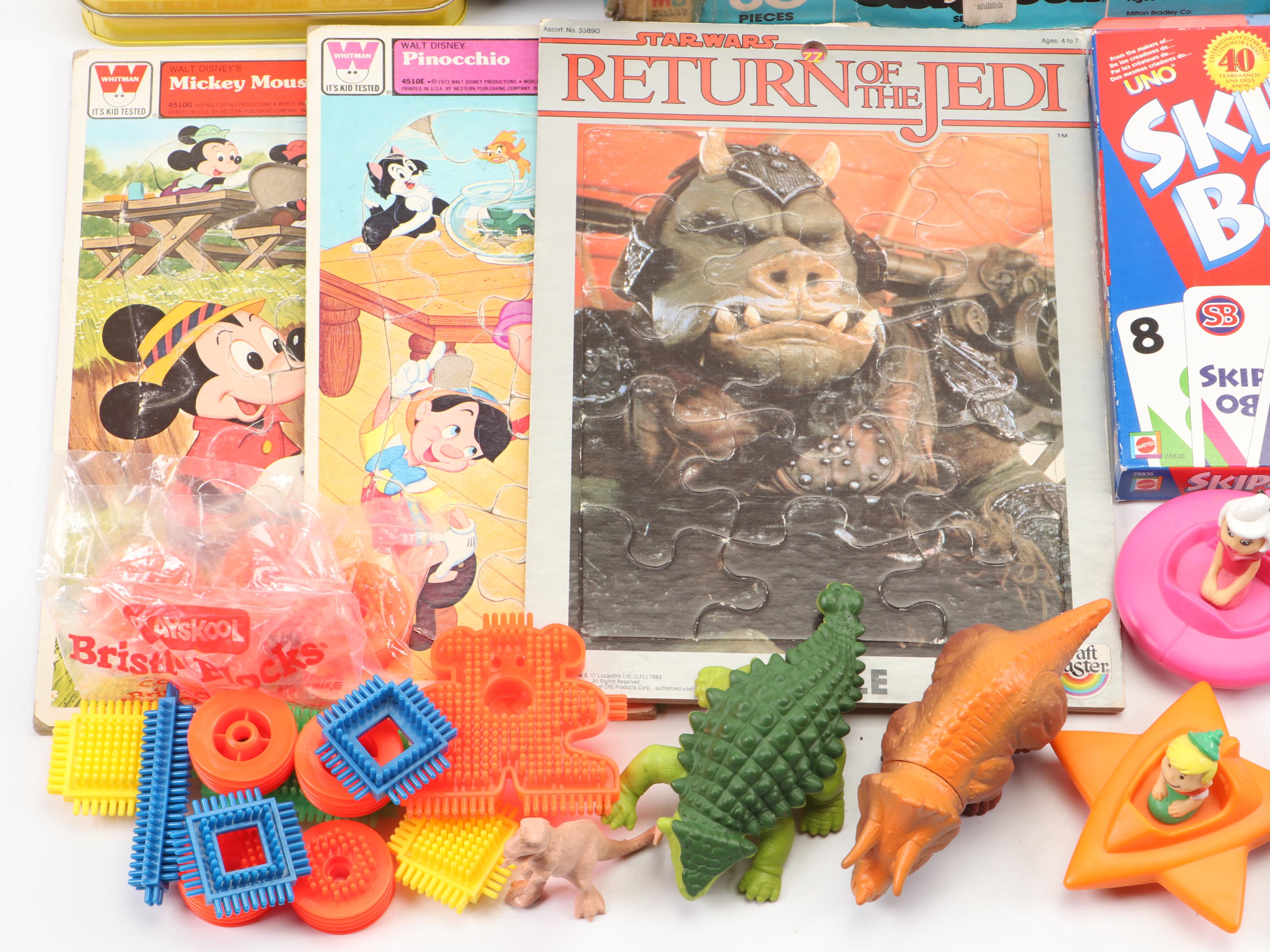 Milton Bradley with Other Puzzles, Games, View-Master, Toys and More