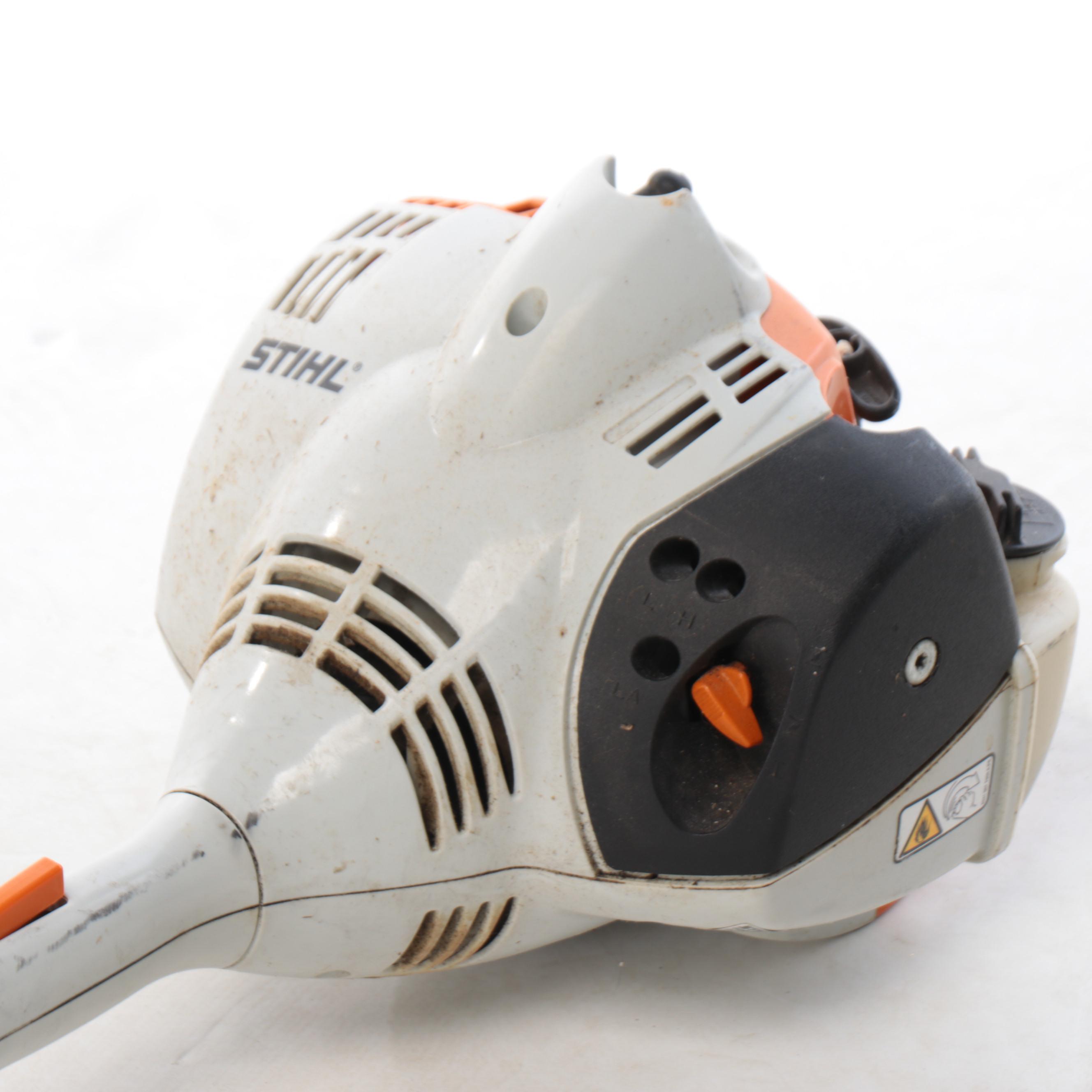 STIHL MS 180C Chainsaw, String Trimmer, and Accessories