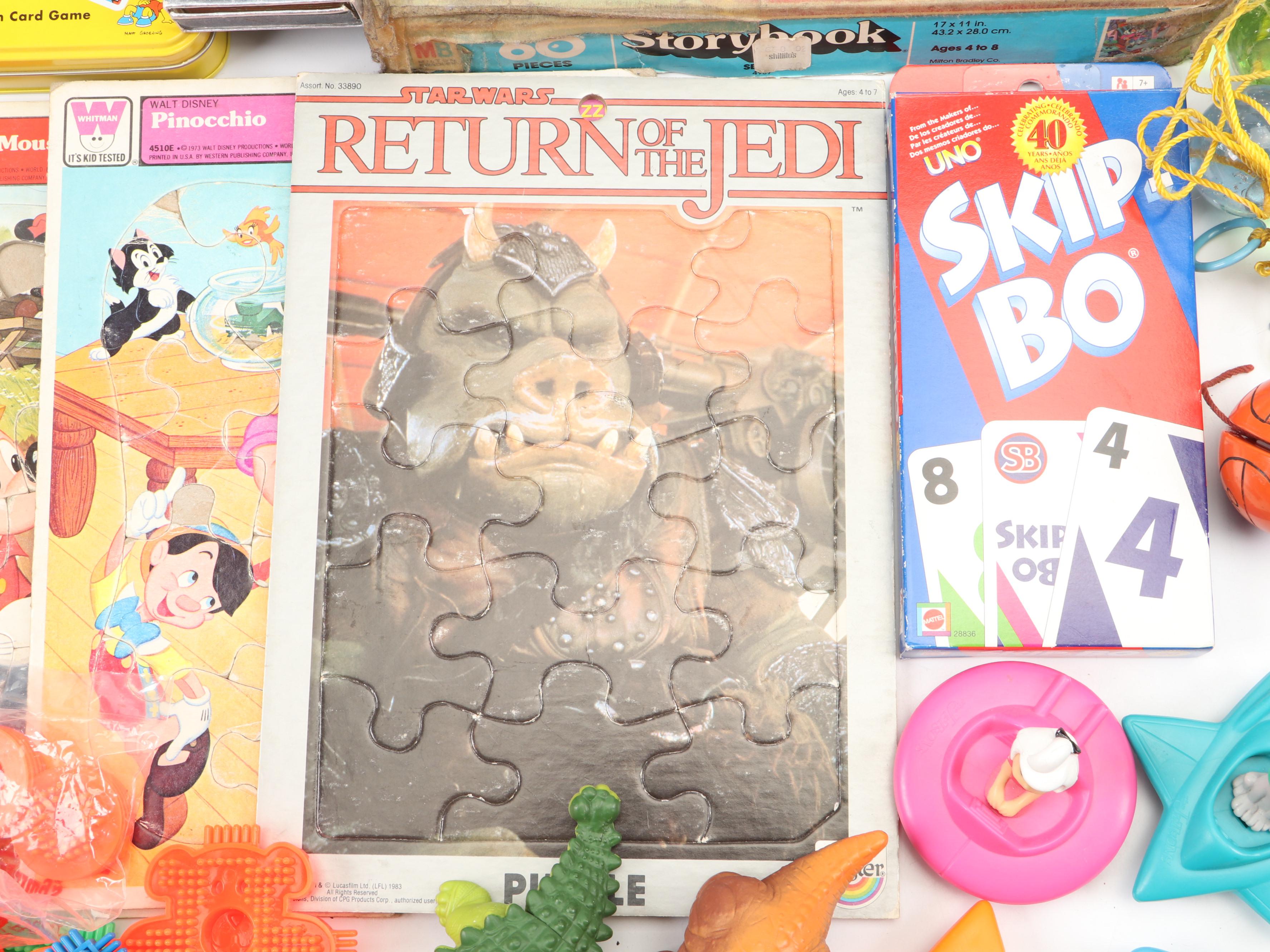 Milton Bradley with Other Puzzles, Games, View-Master, Toys and More