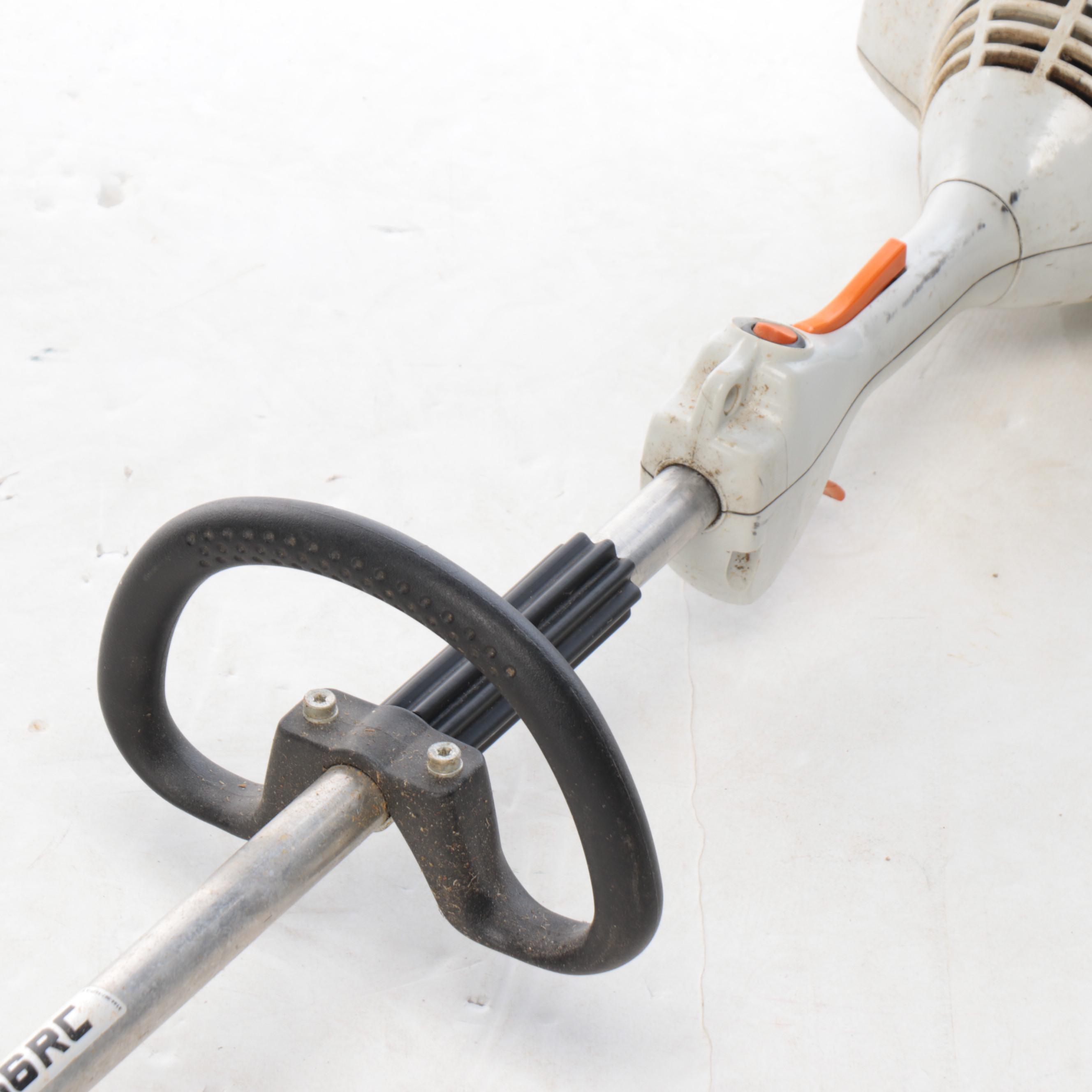 STIHL MS 180C Chainsaw, String Trimmer, and Accessories