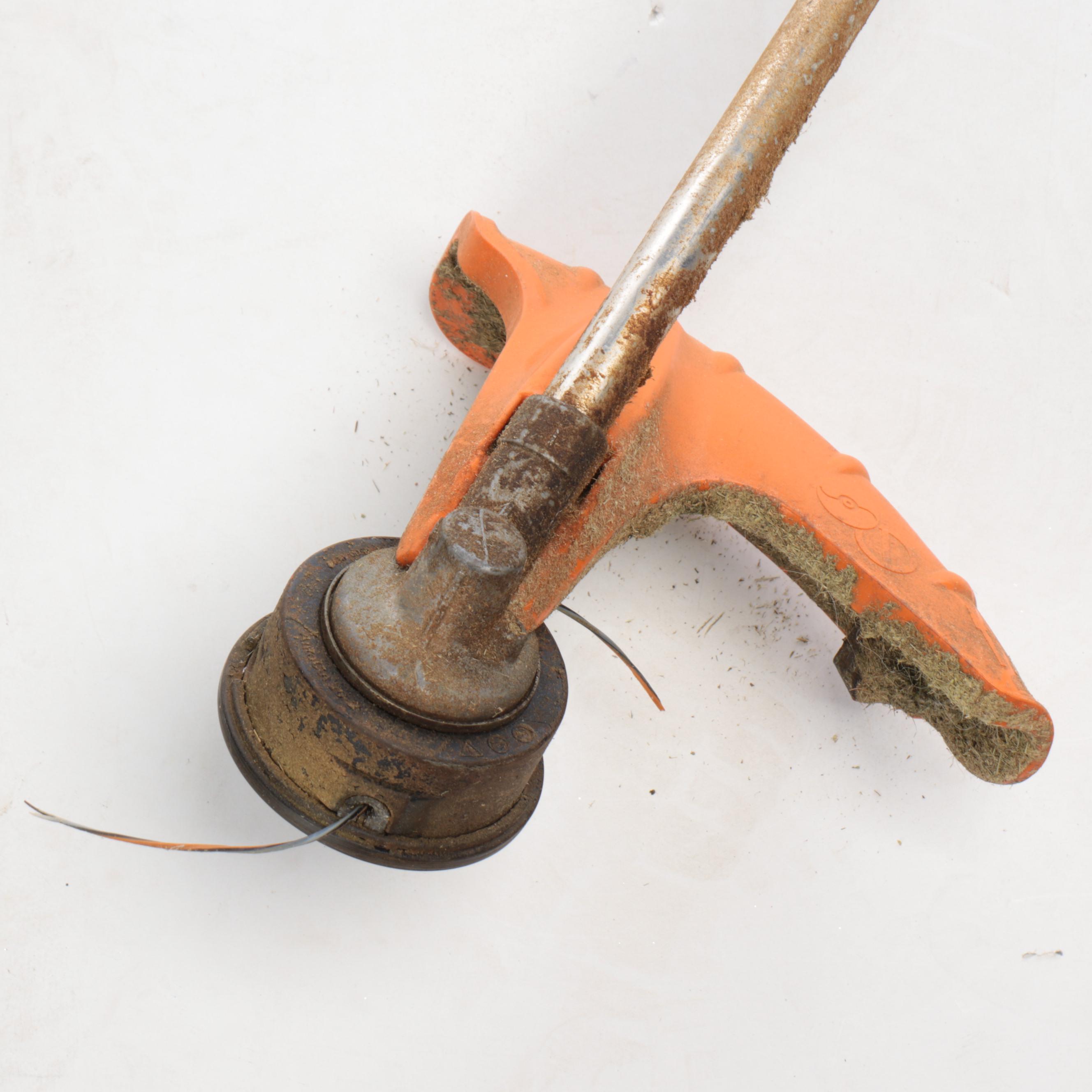 STIHL MS 180C Chainsaw, String Trimmer, and Accessories