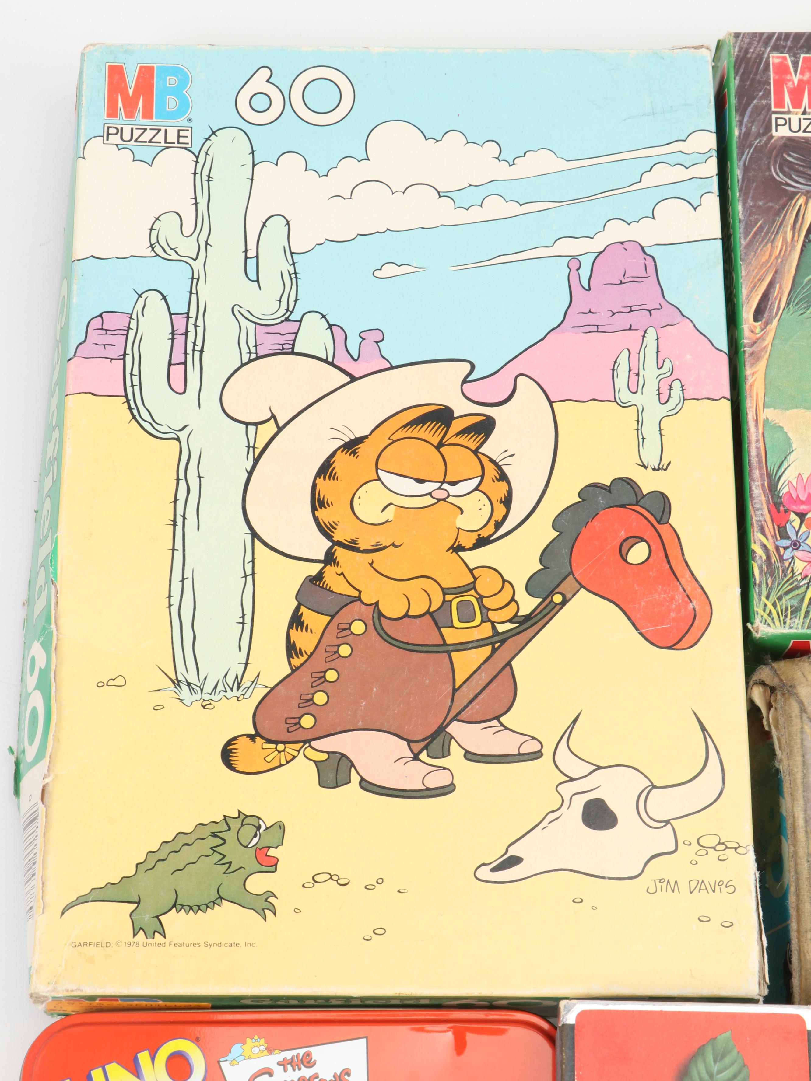 Milton Bradley with Other Puzzles, Games, View-Master, Toys and More