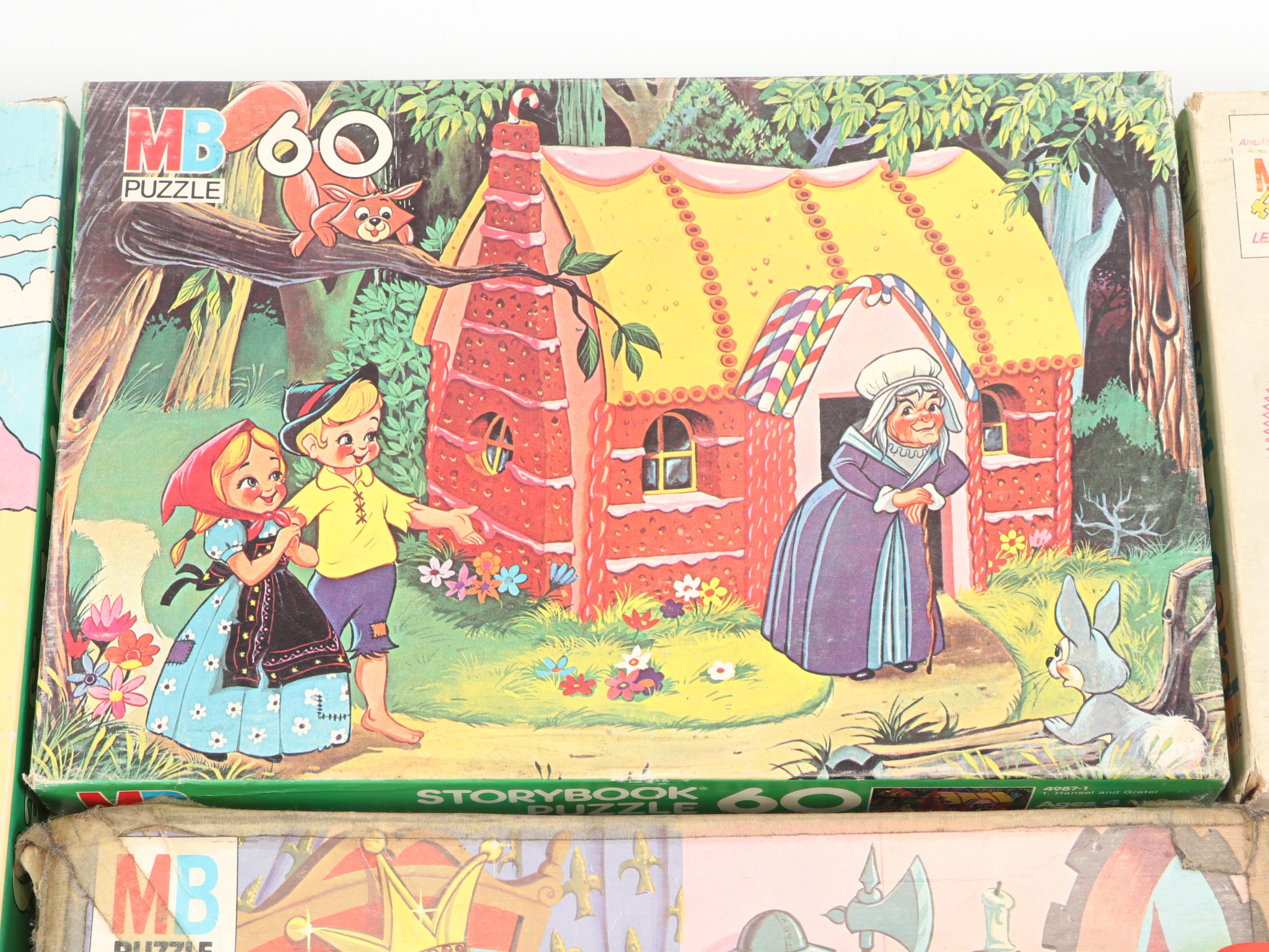 Milton Bradley with Other Puzzles, Games, View-Master, Toys and More