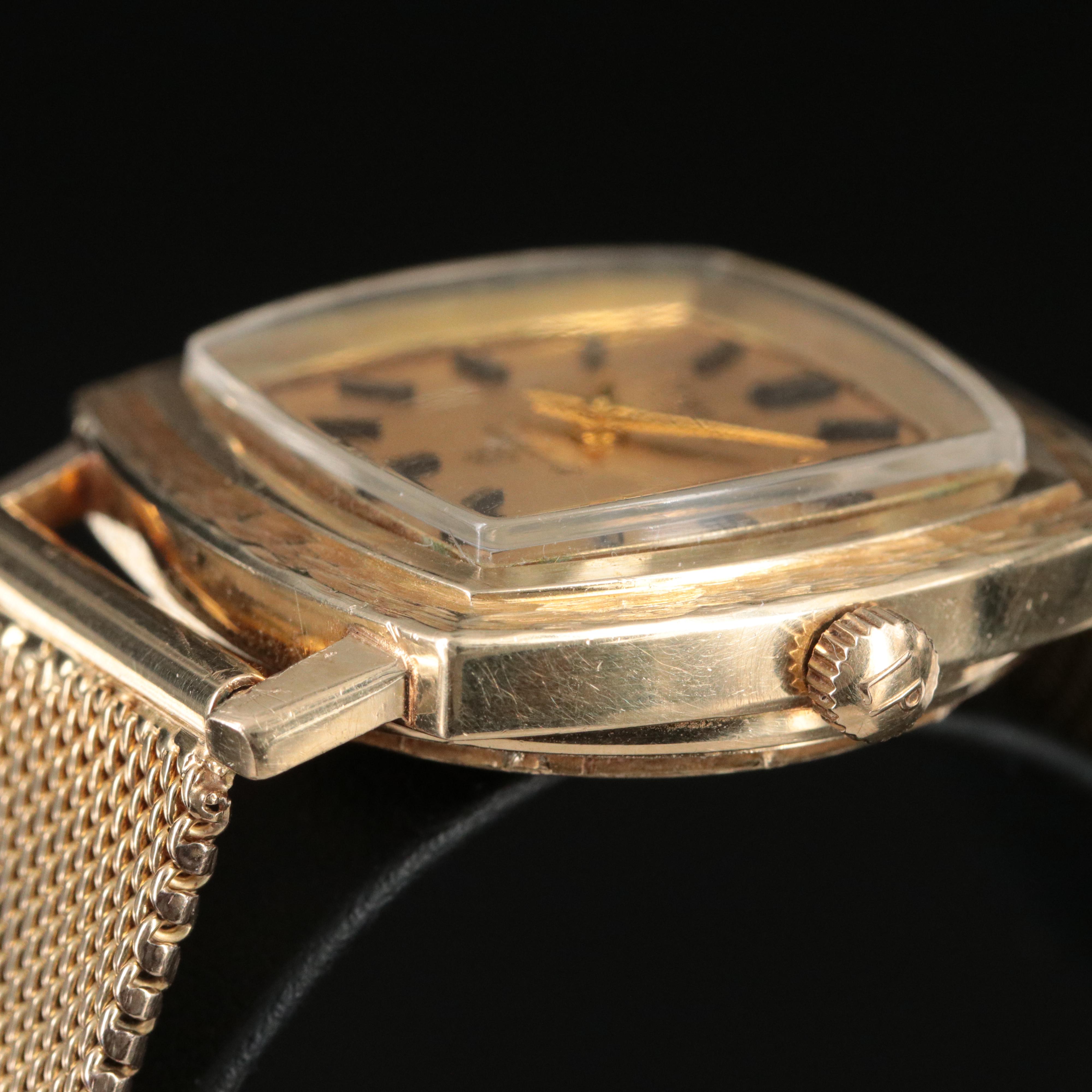 14K Lucien Piccard Seashark Automatic Watch