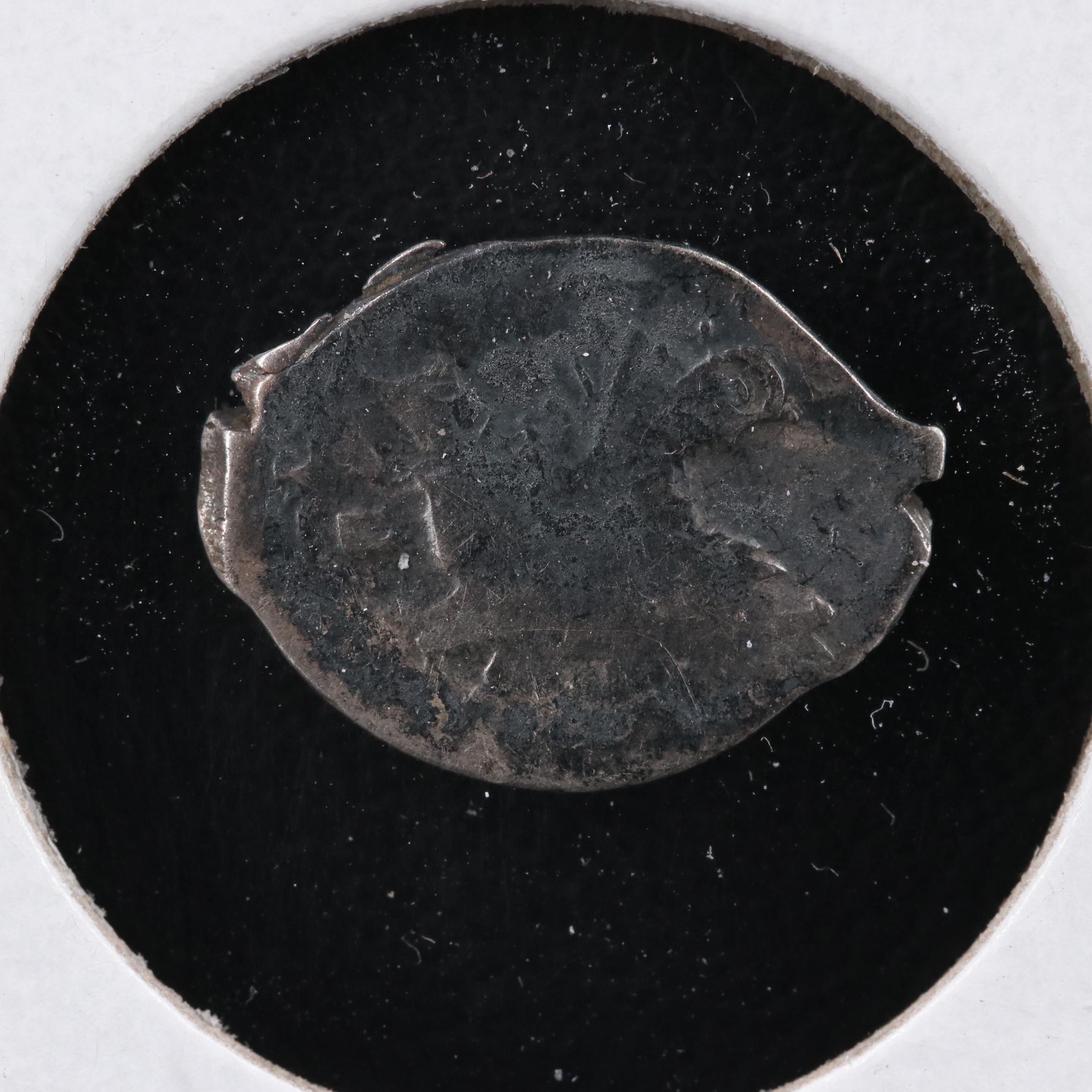 Eighteen Russian Silver "Wire Money" Coins, ca. 1500 to 1700