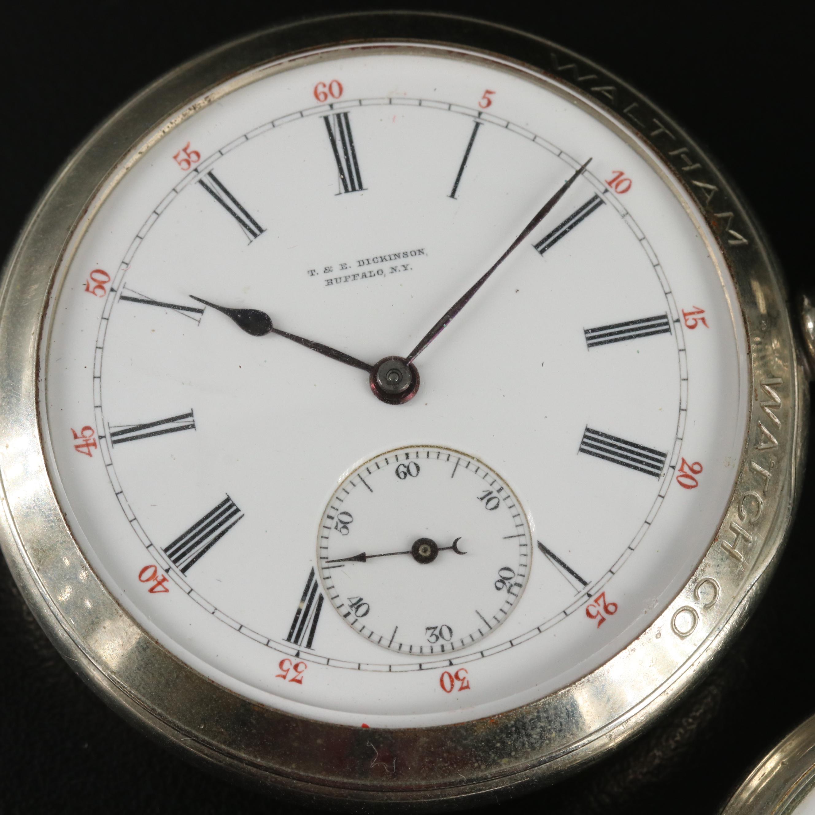 Pair of Exhibition Back Pocket Watches