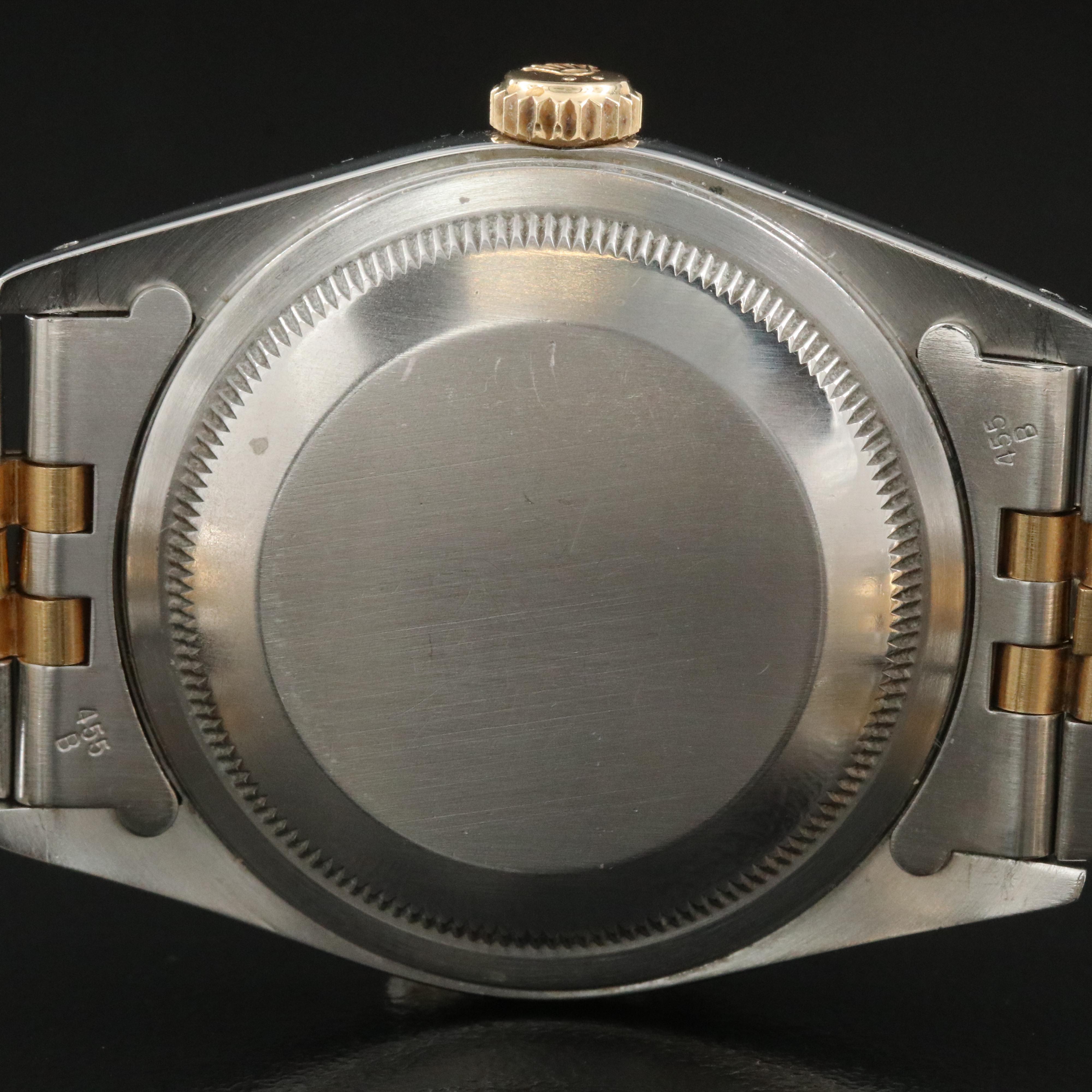 1991 Rolex Blue Jubilee Dial Datejust Watch