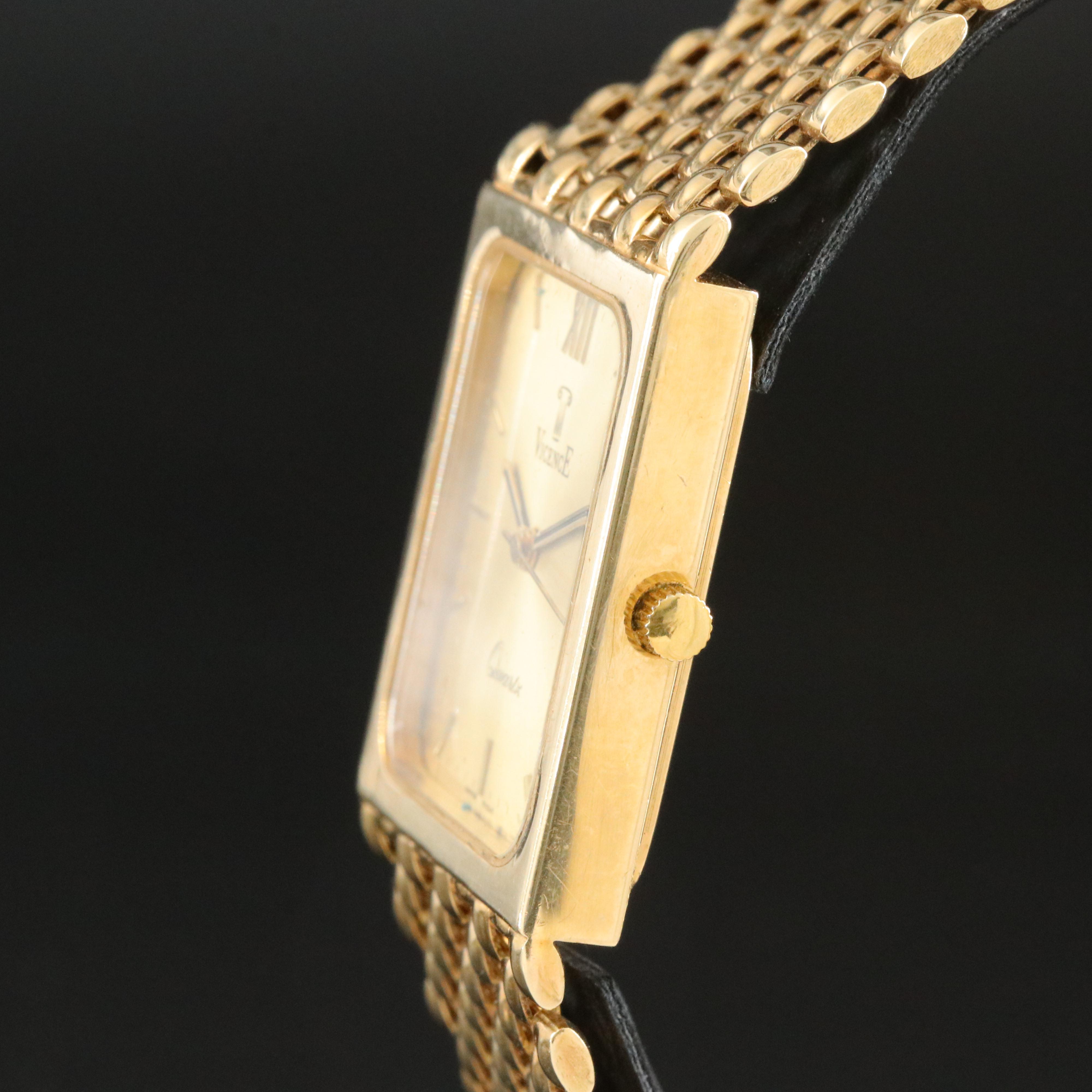 14K Vincene Quartz Watch