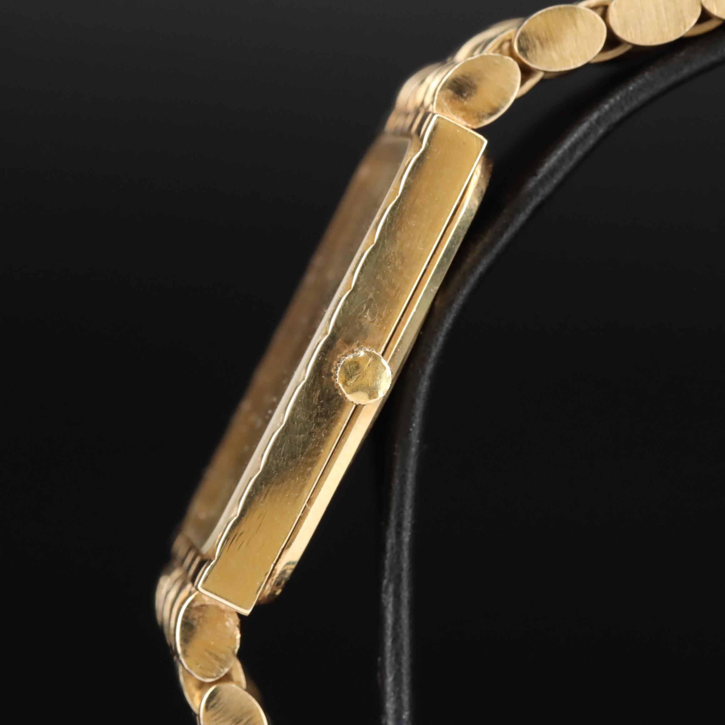 14K Geneve Swiss Quartz Watch