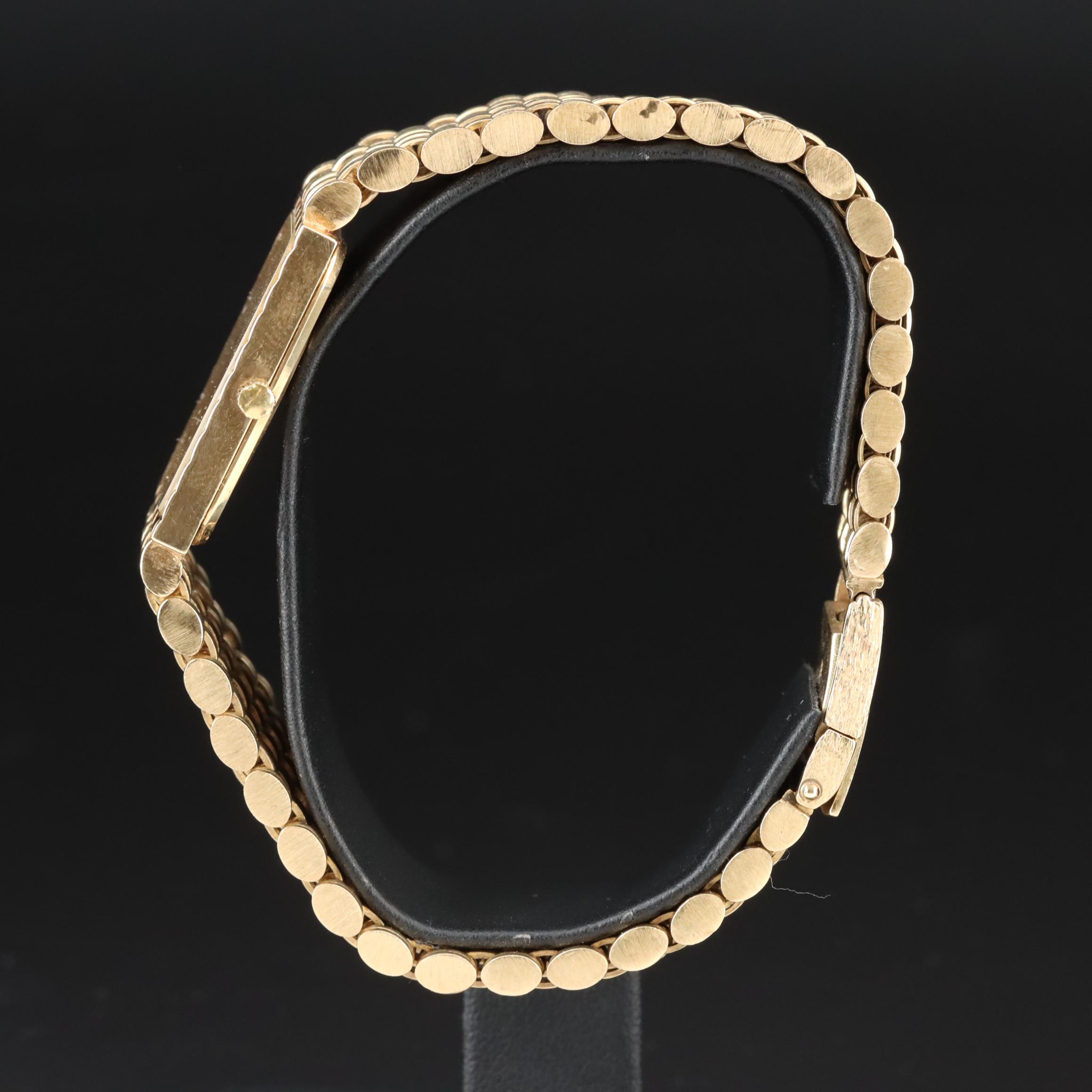 14K Geneve Swiss Quartz Watch