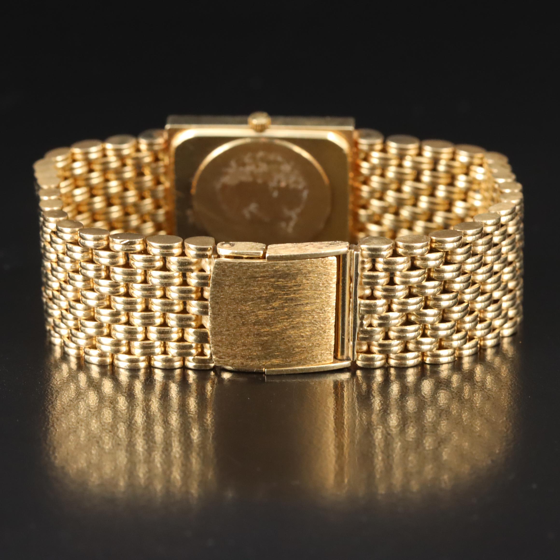 14K Geneve Swiss Quartz Watch