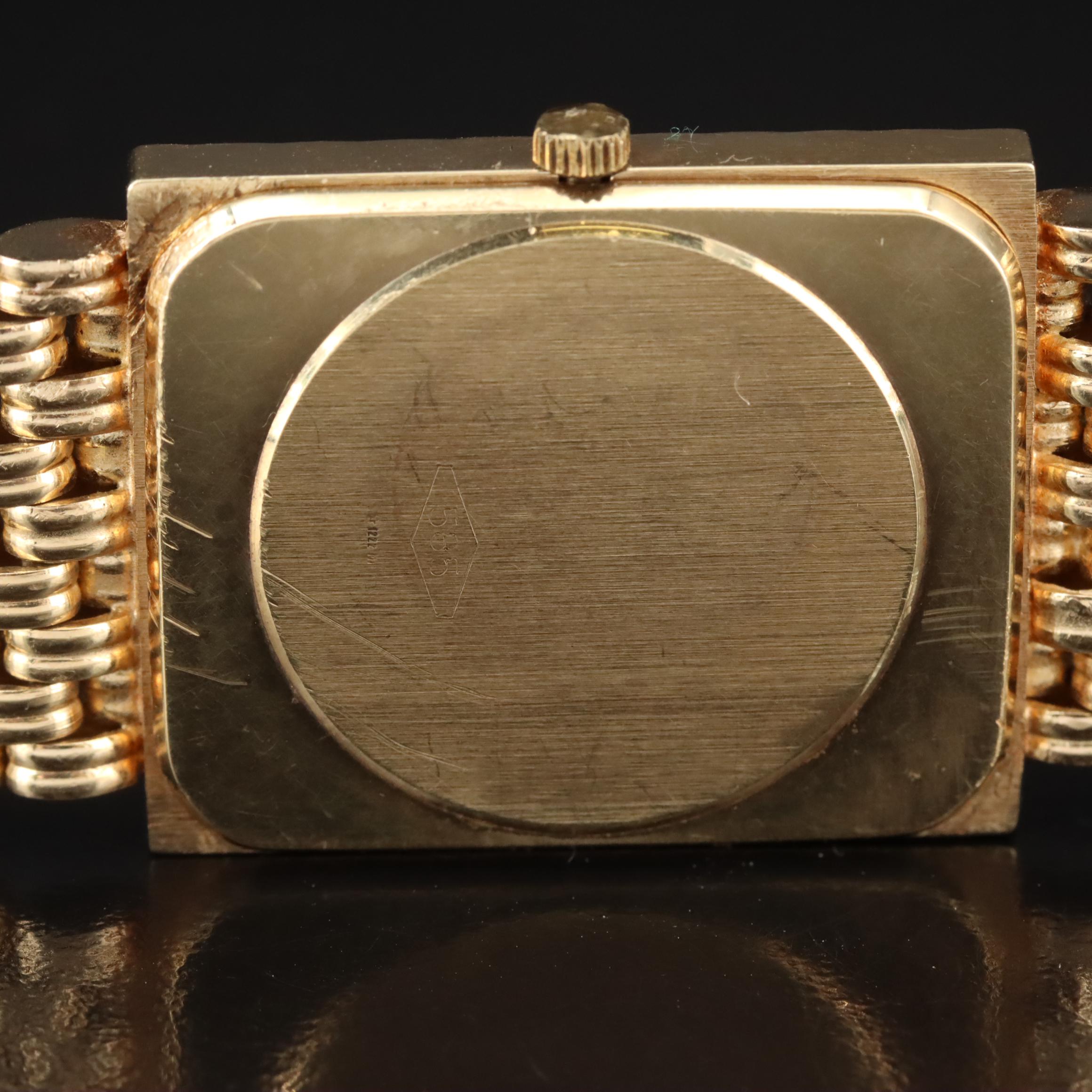 14K Geneve Swiss Quartz Watch