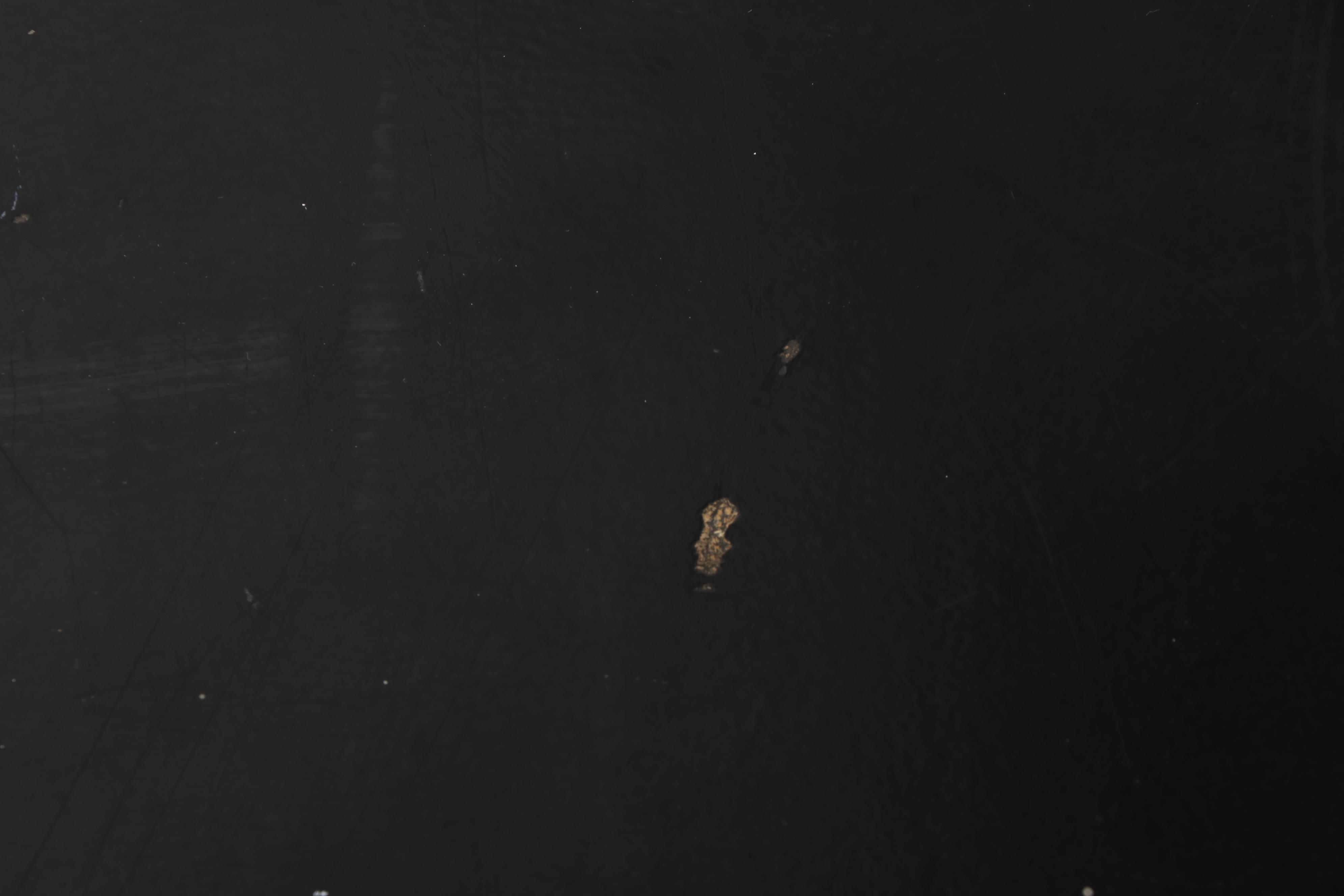 Figured Maple and Black Laminate Two-Drawer Work Table