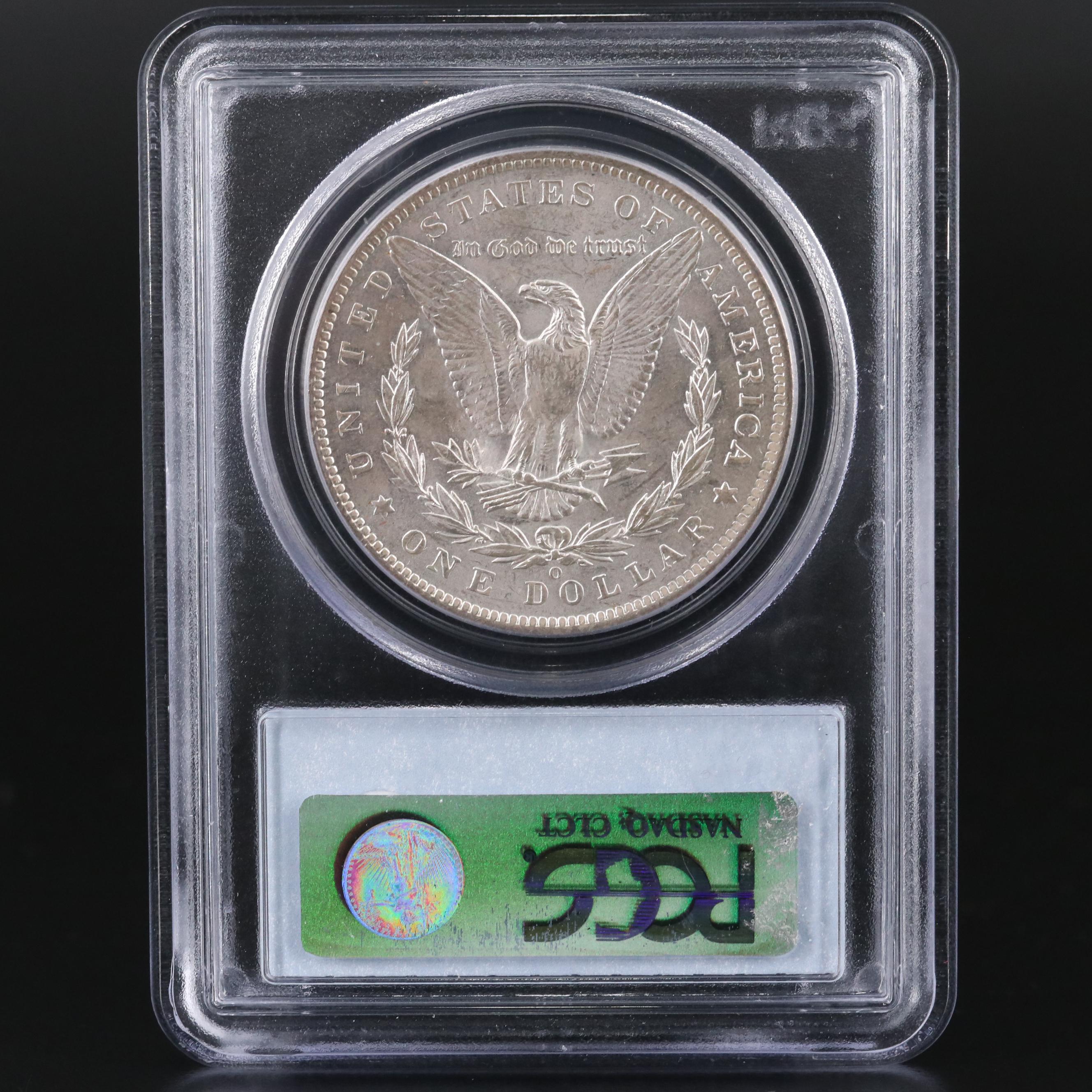 PCGS Graded MS62 1885-O Morgan Silver Dollar
