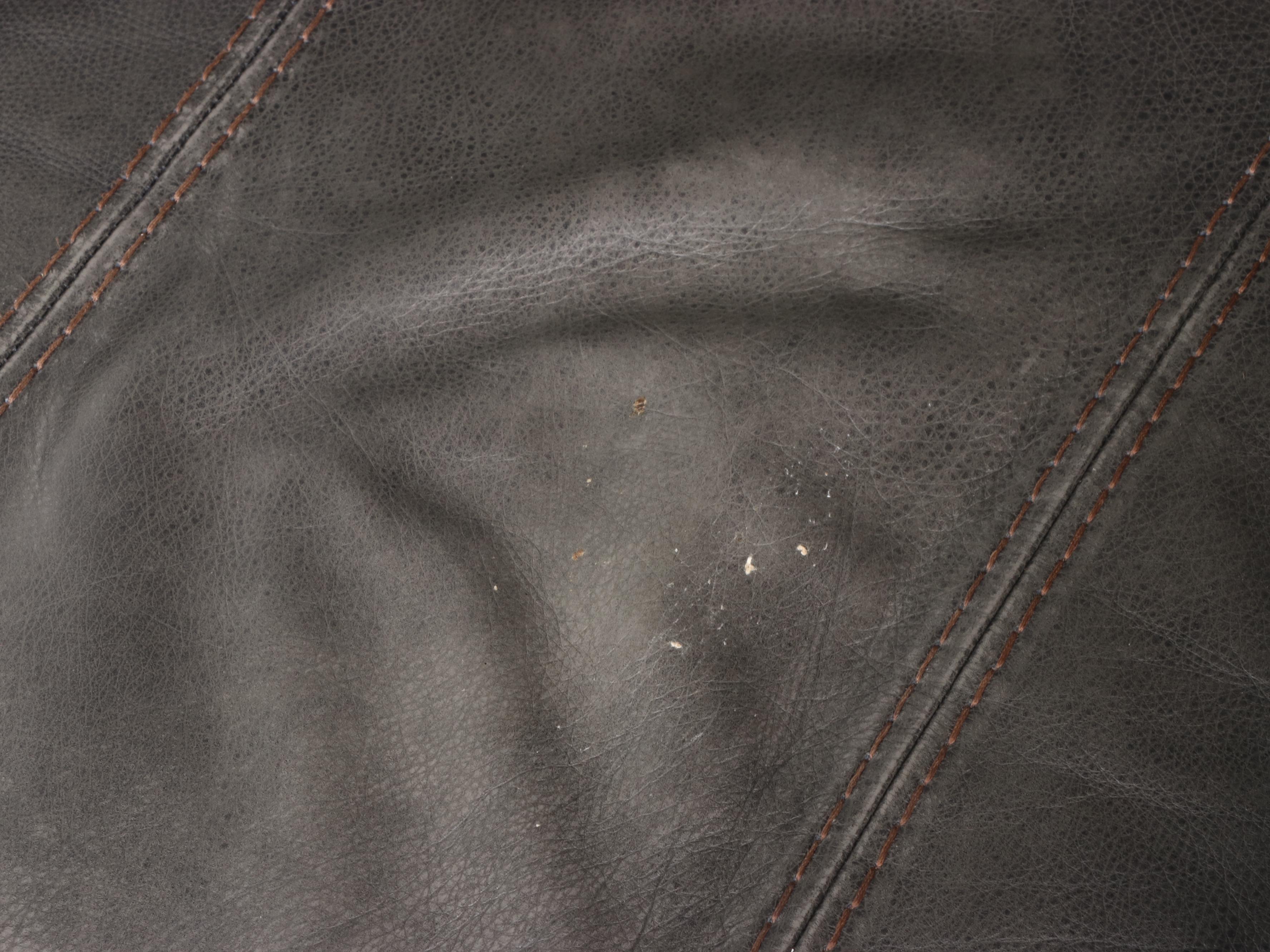 Jackson Furniture Industries Leather Modular Sofa with Ottoman