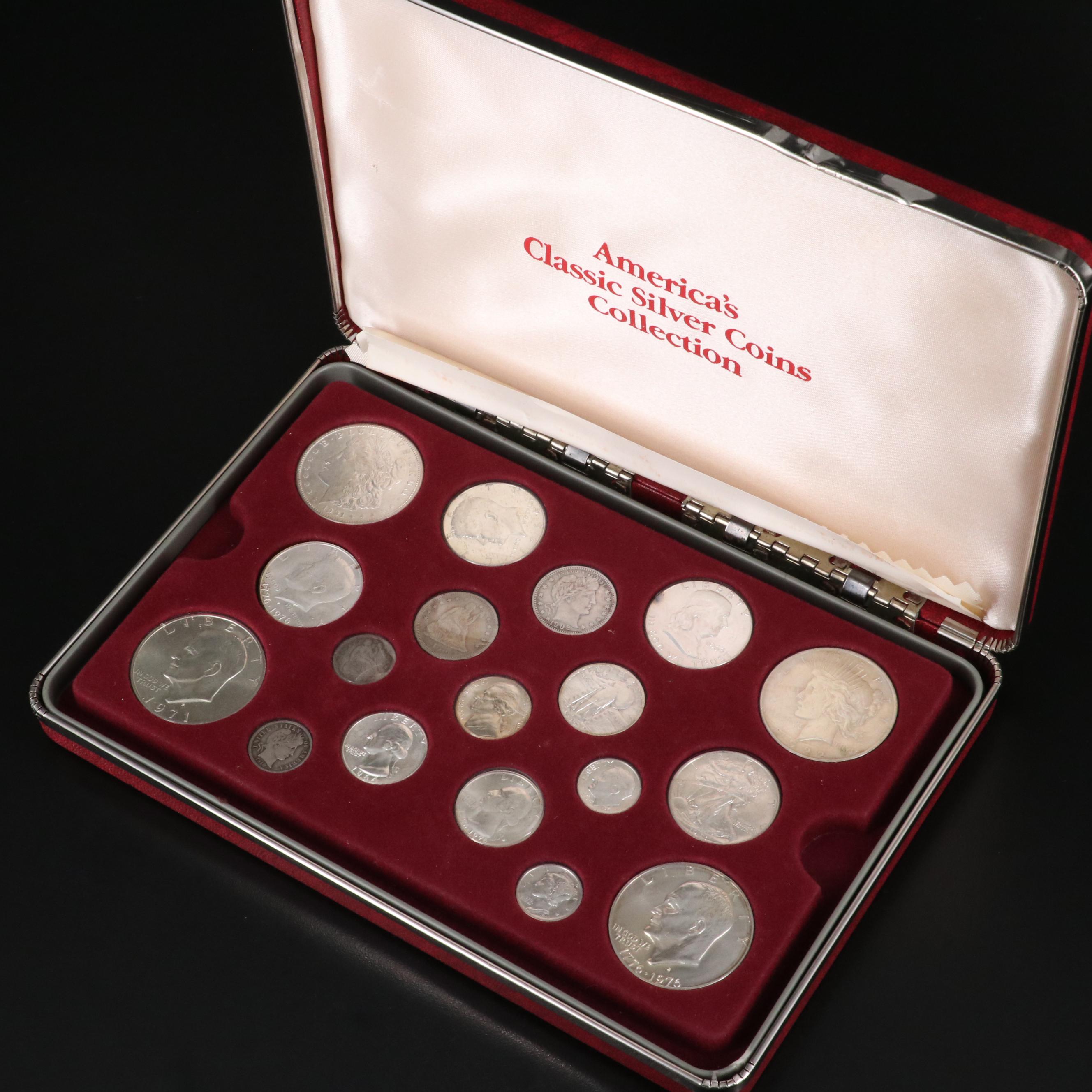 "America's Classic Silver Coins Collection" 18-Coin Set