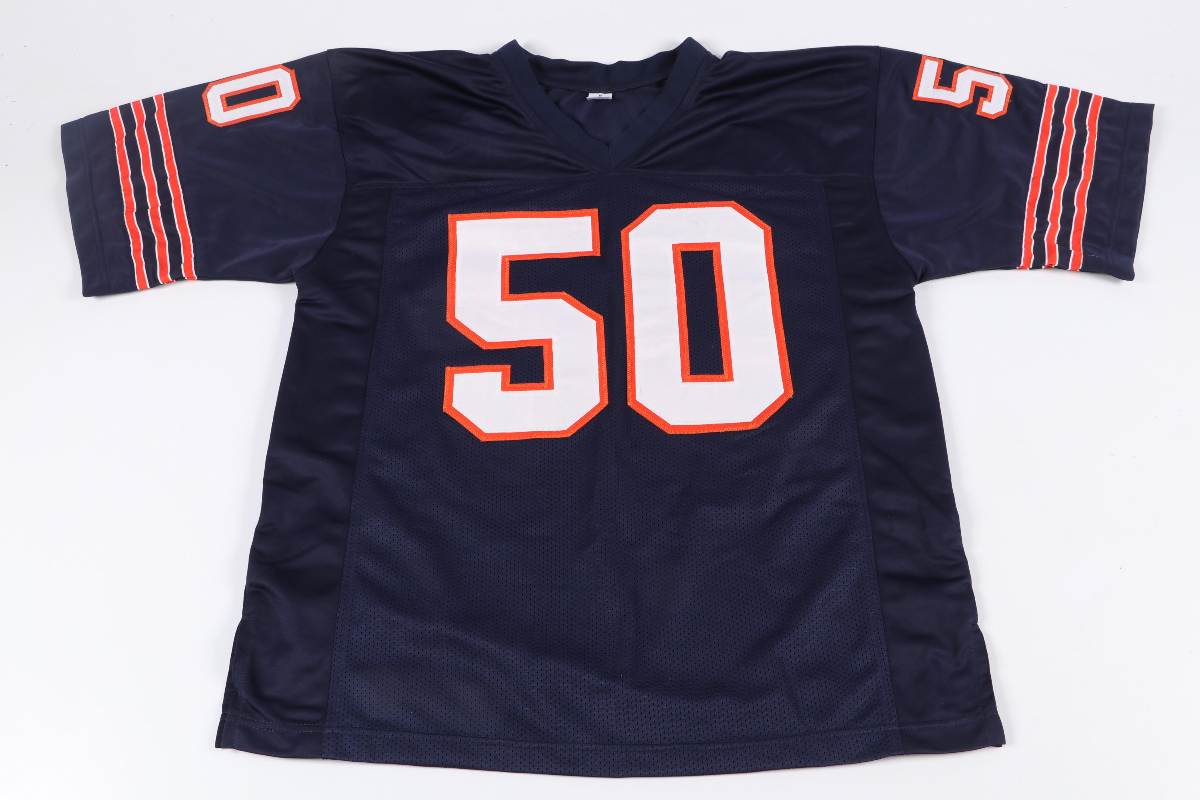 Mike Singletary Signed Chicago Bears Football Jersey