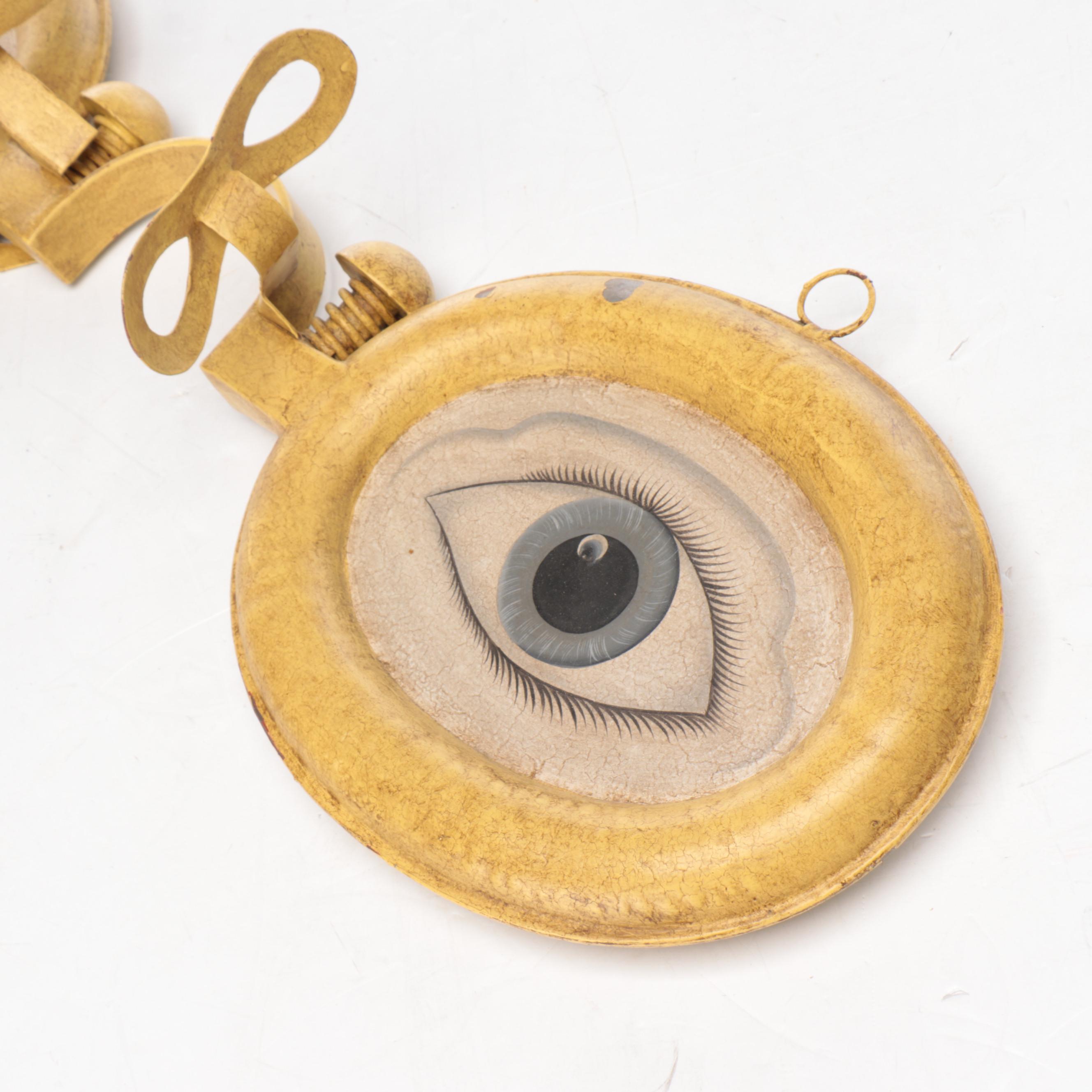 Painted Metal Double Sided Optometrist Trade Sign