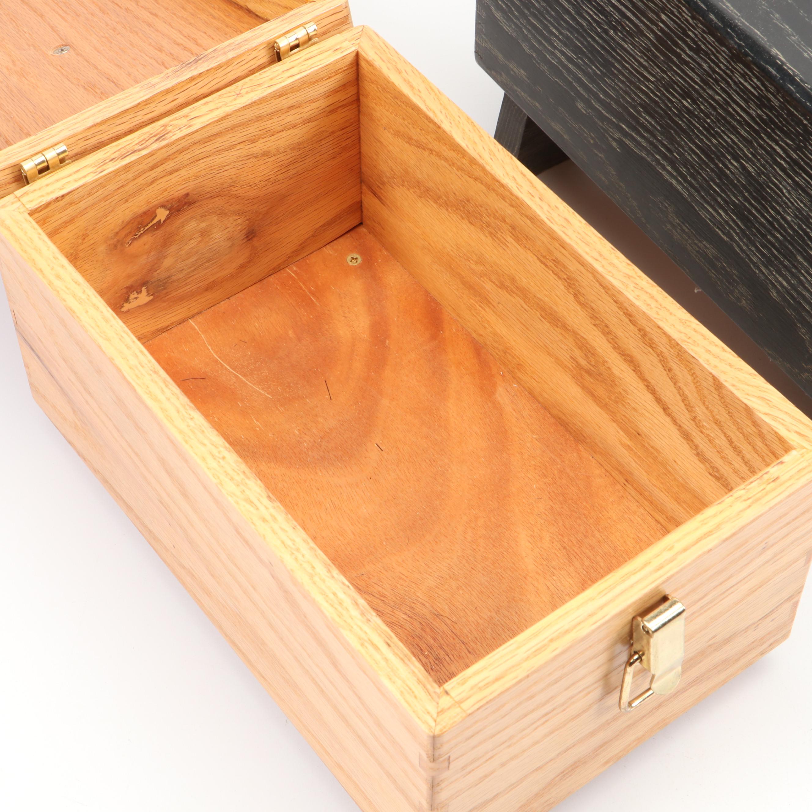 Griffin Shinemaster and Other Wooden Shoe Shine Kits Including Brushes and More