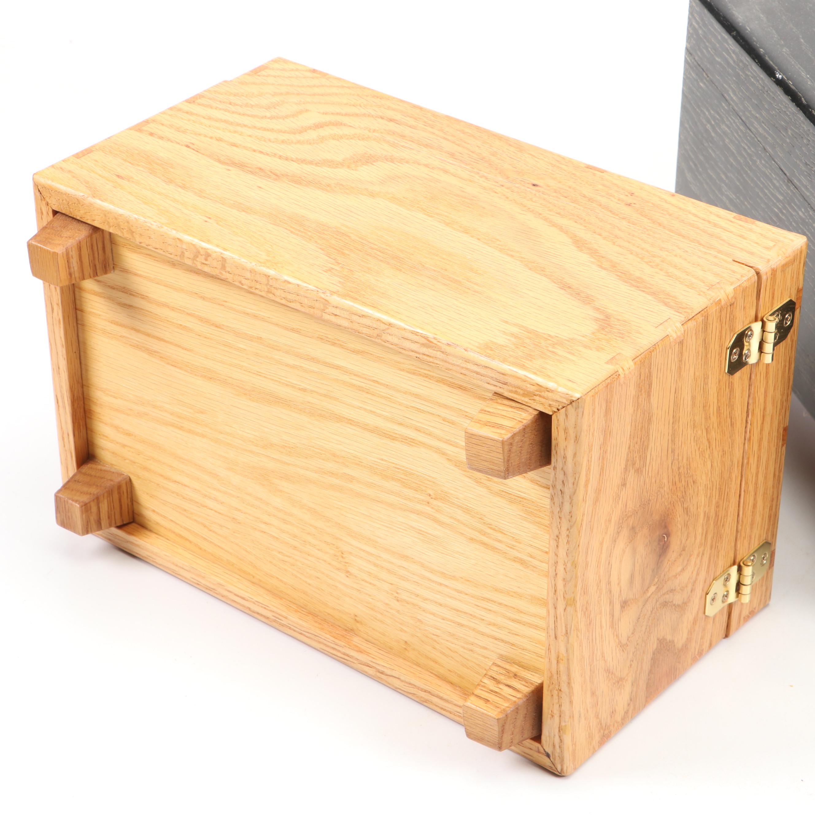 Griffin Shinemaster and Other Wooden Shoe Shine Kits Including Brushes and More