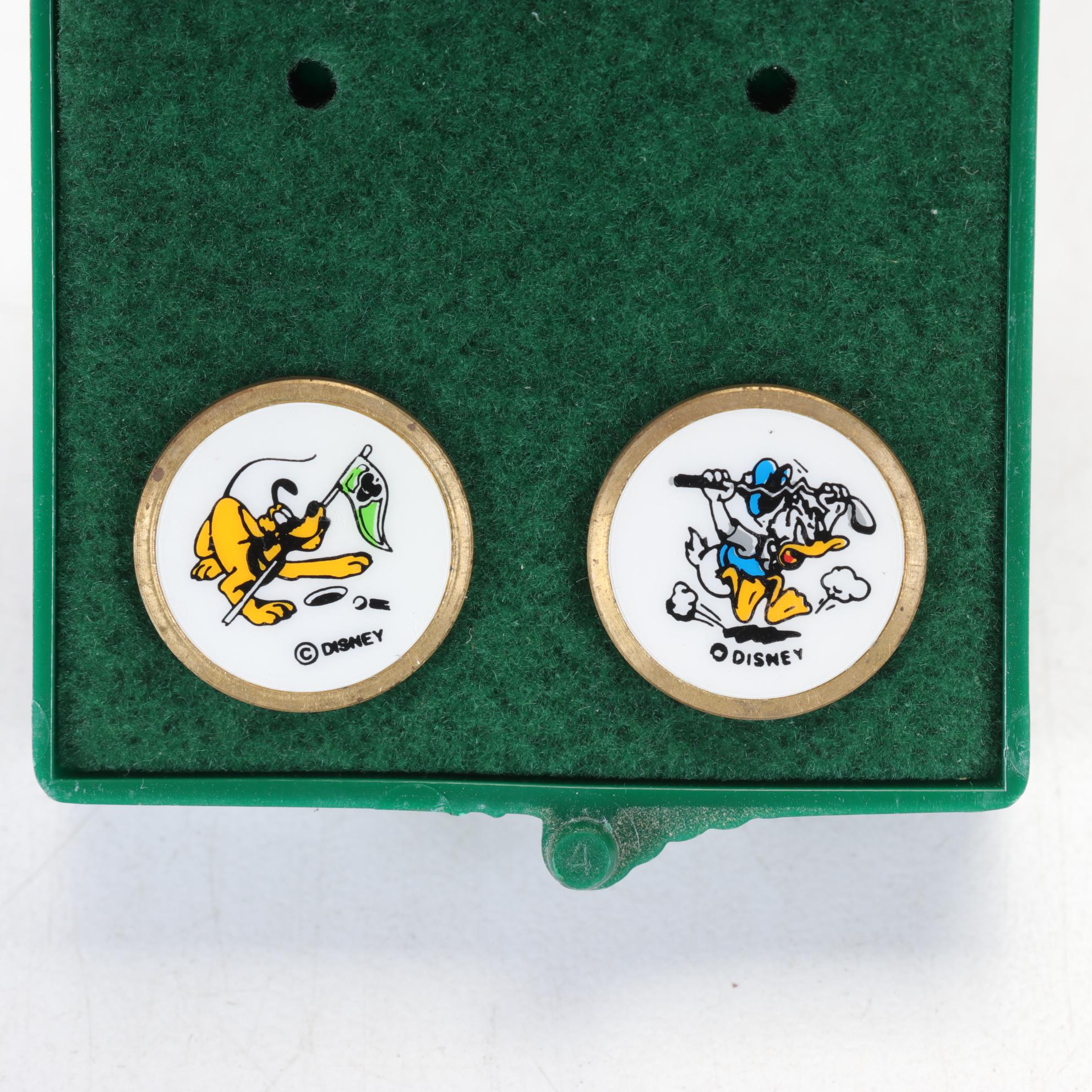 Brass Disney Gold Ball Markers & Ball Collection