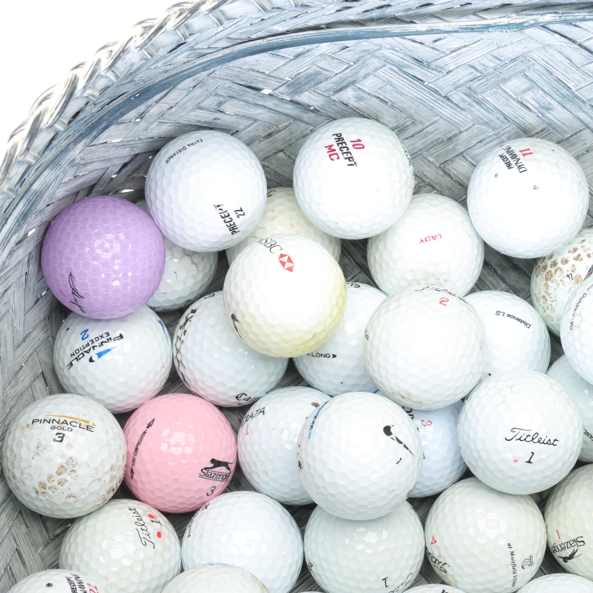 Brass Disney Gold Ball Markers & Ball Collection