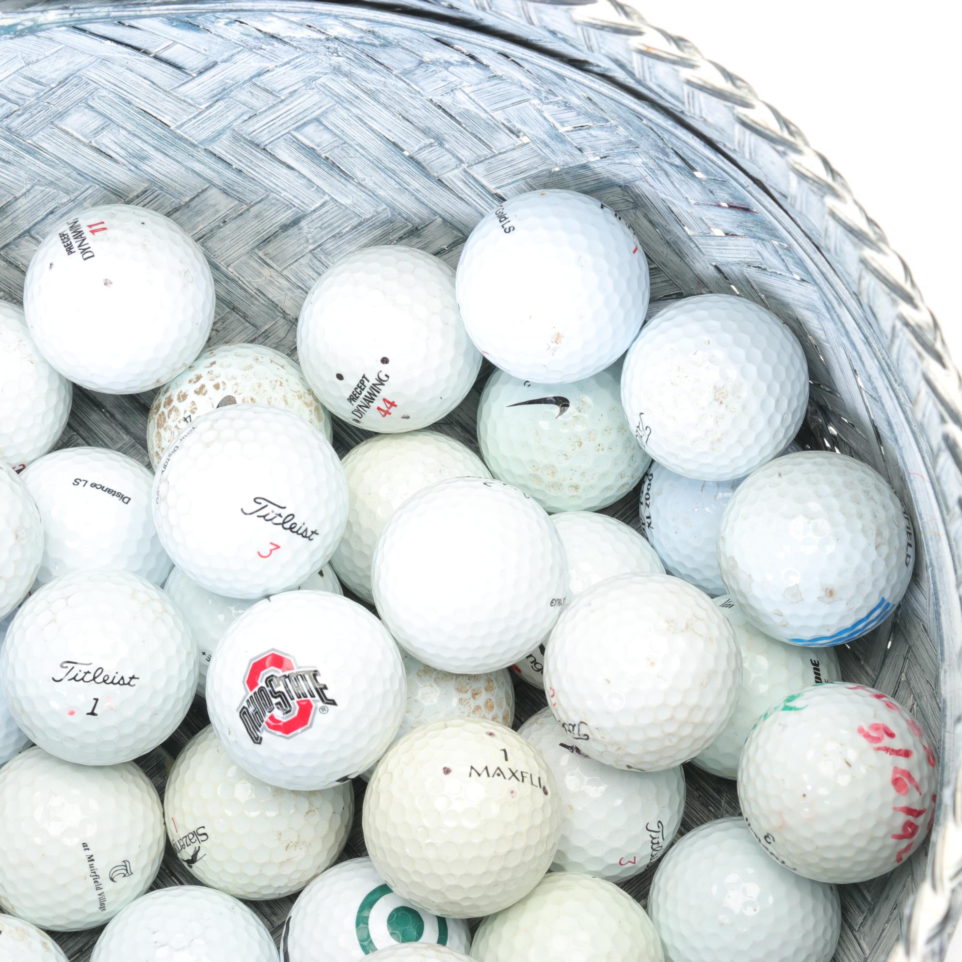 Brass Disney Gold Ball Markers & Ball Collection