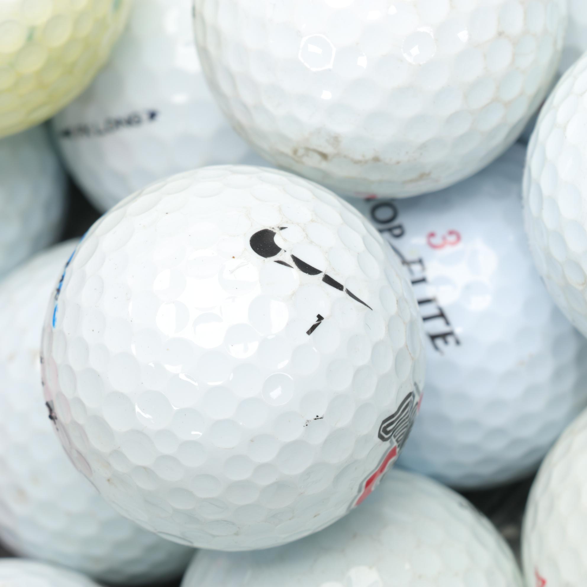 Brass Disney Gold Ball Markers & Ball Collection